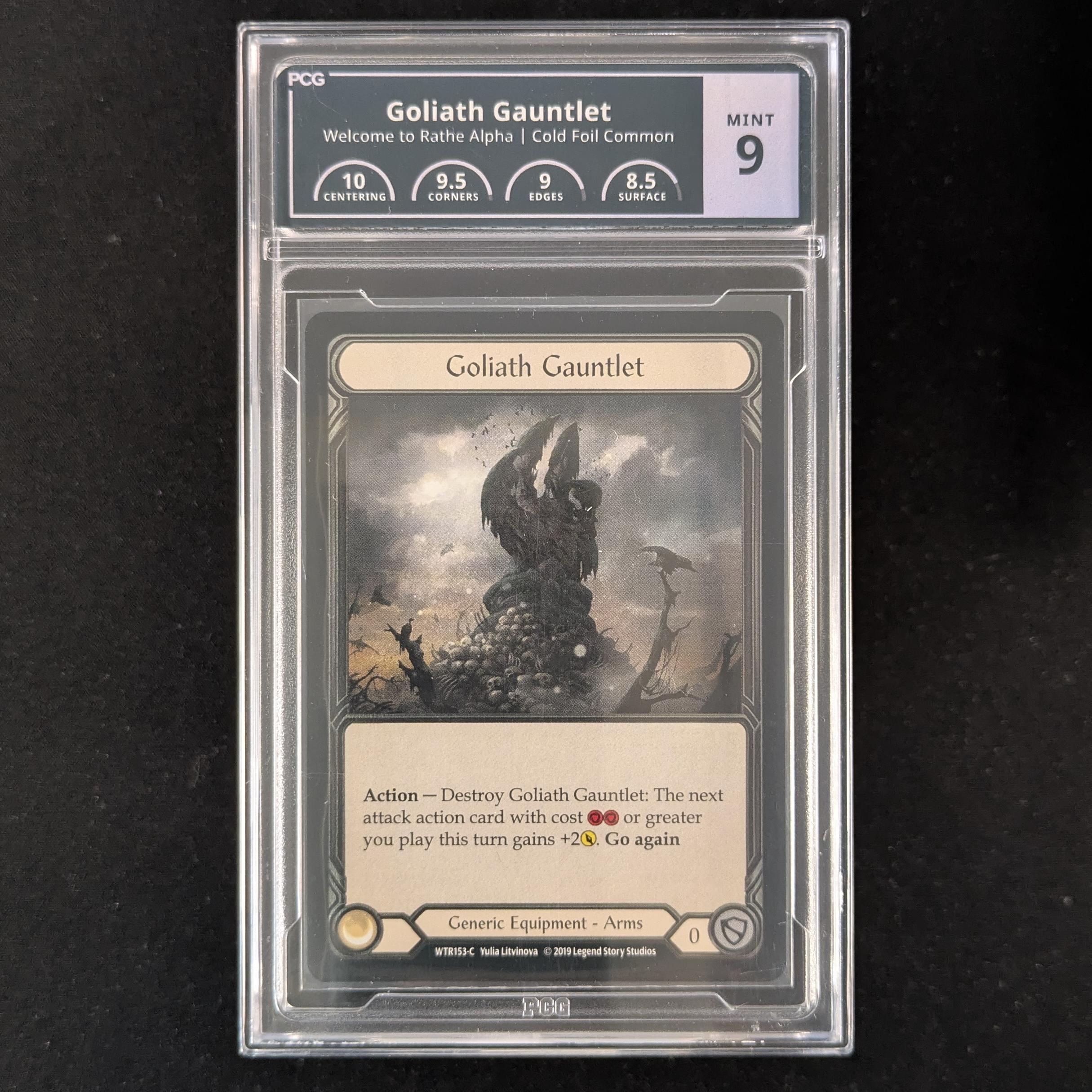 FAB Singles - Goliath Gauntlet (Cold Foil) - - Welcome to Rathe Alpha - PCG 9 -