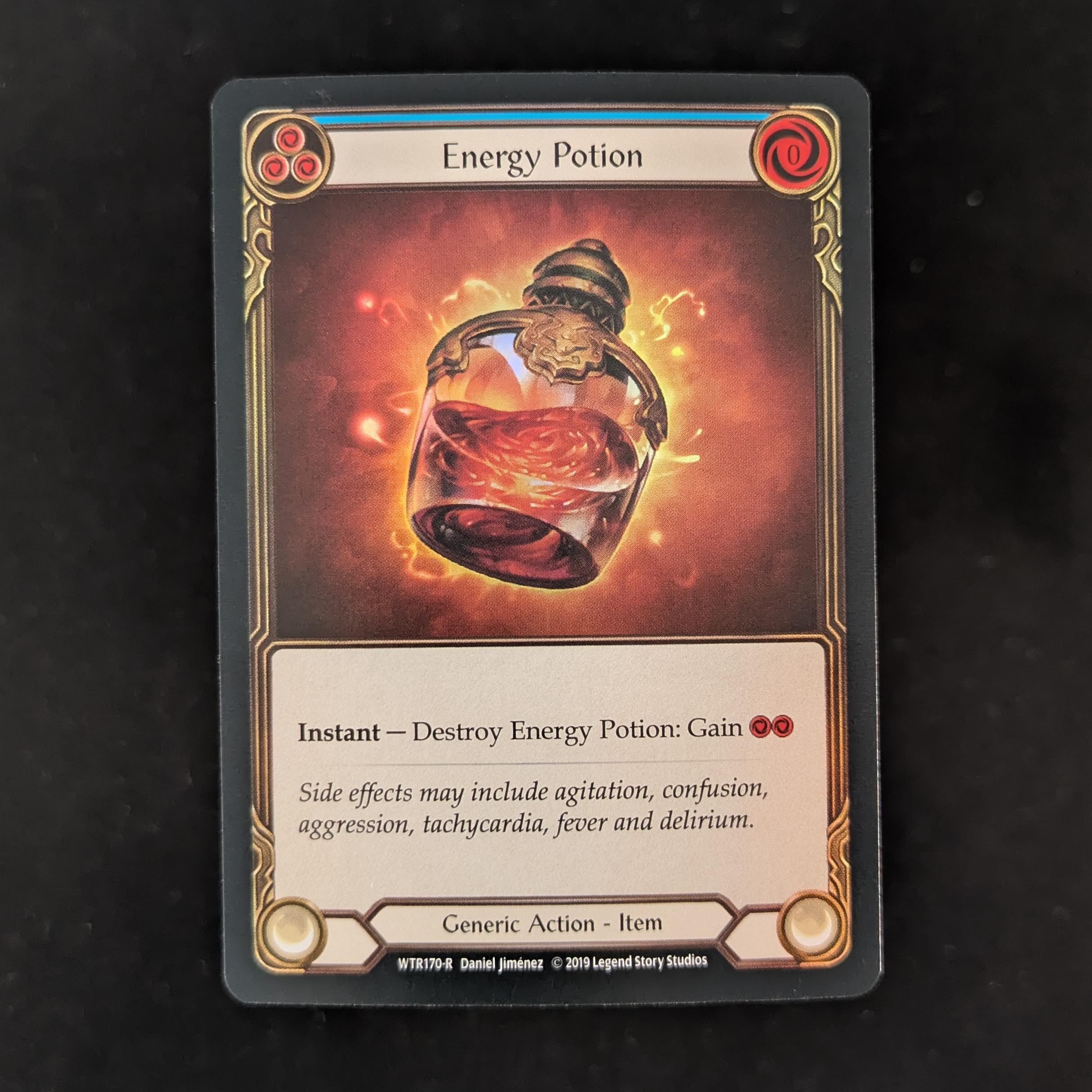 FAB Singles - Energy Potion (Rainbow Foil) - - Arcane Rising First - NM -