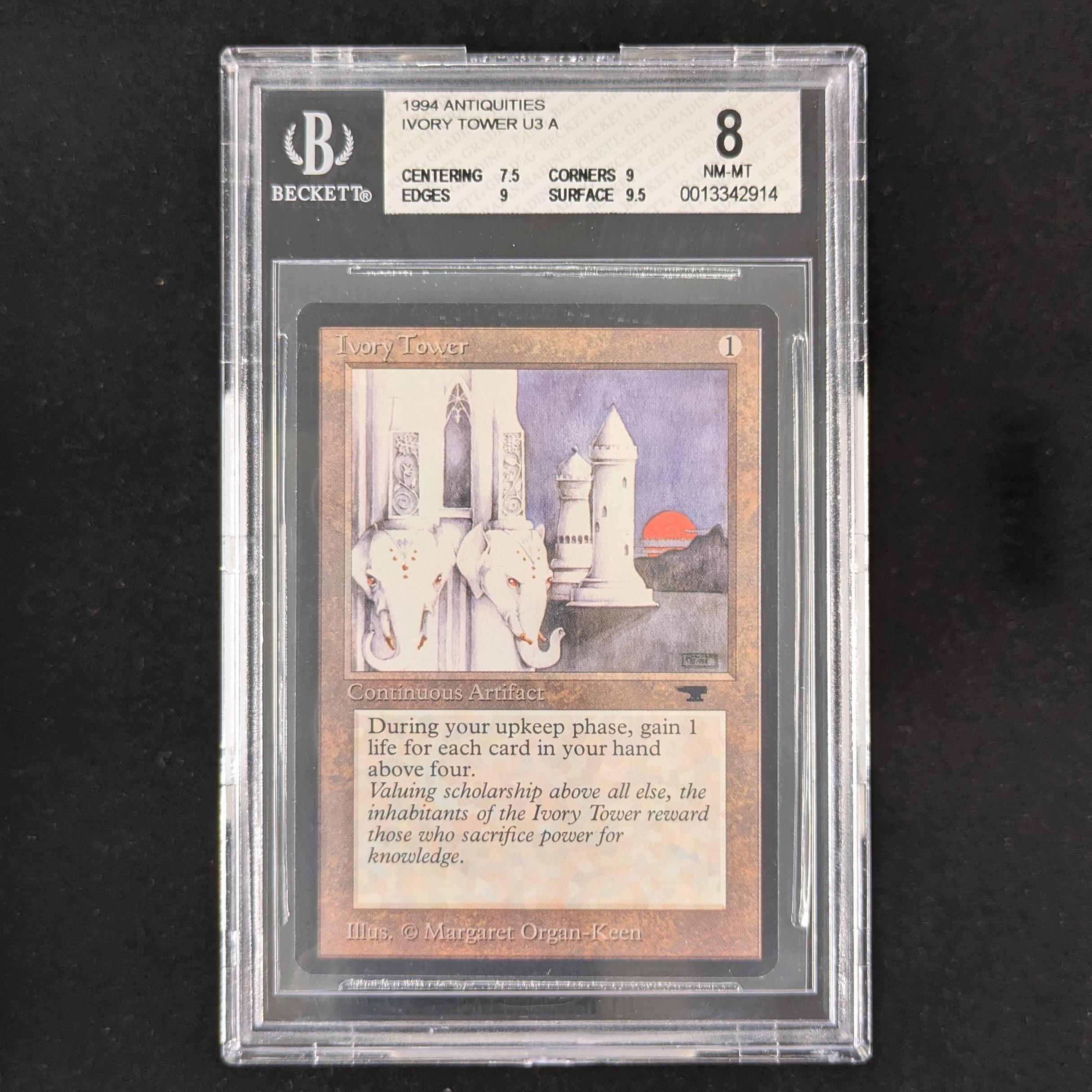 MTG Singles - Ivory Tower - Antiquities - BGS 8 -
