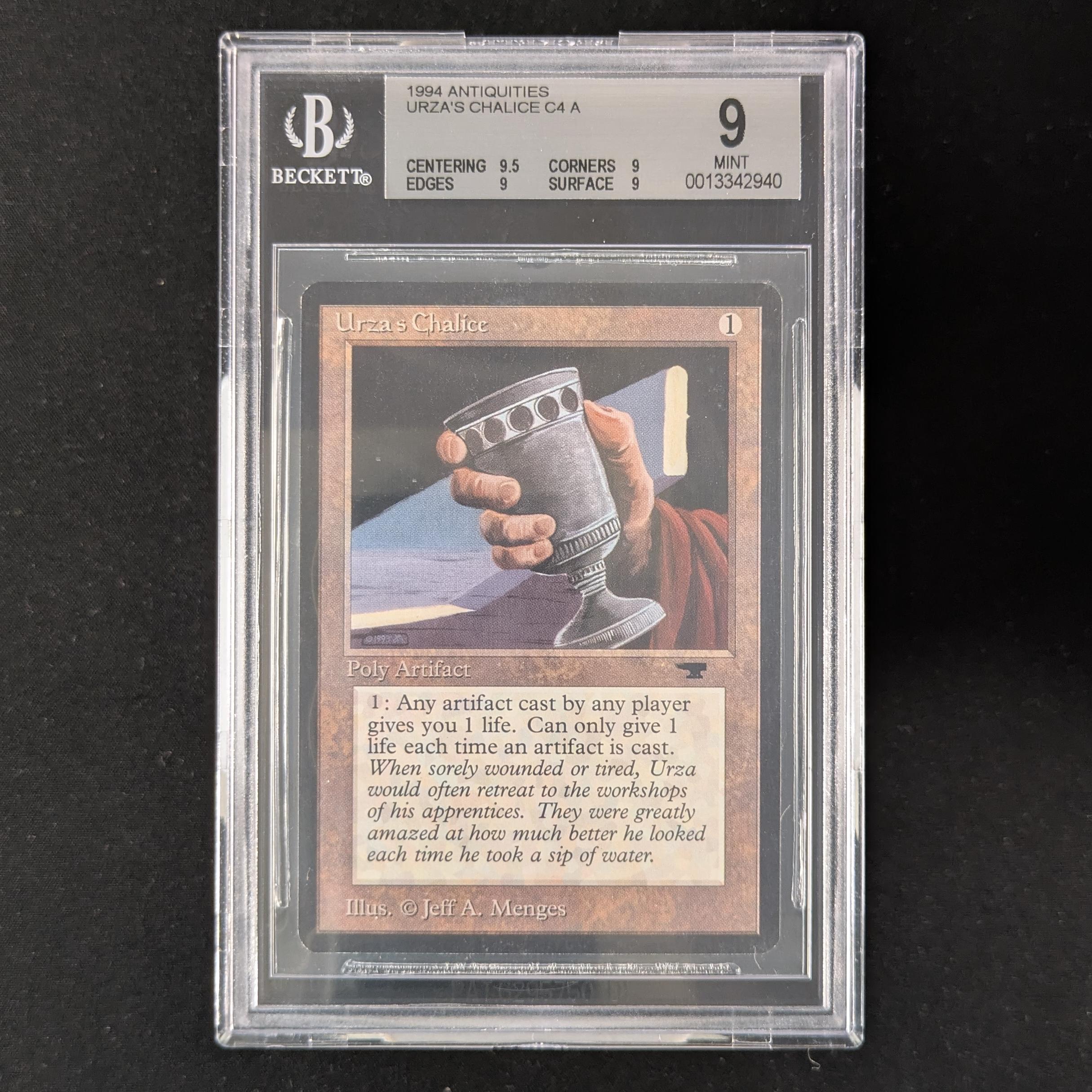 MTG Singles - Urza's Chalice - Antiquities - BGS 9 -