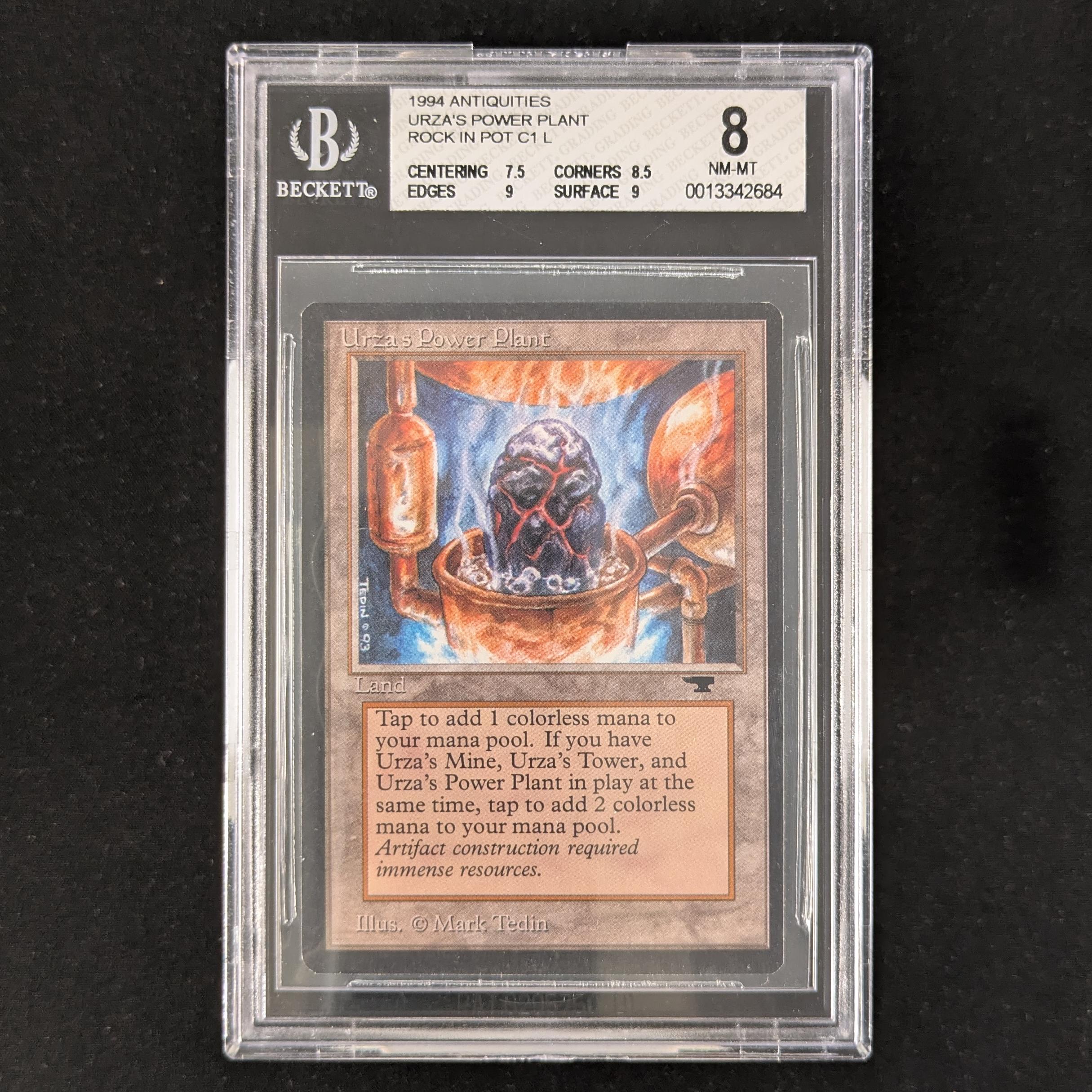 MTG Singles - Urza's Power Plant (V.3) - Antiquities - BGS 8 -