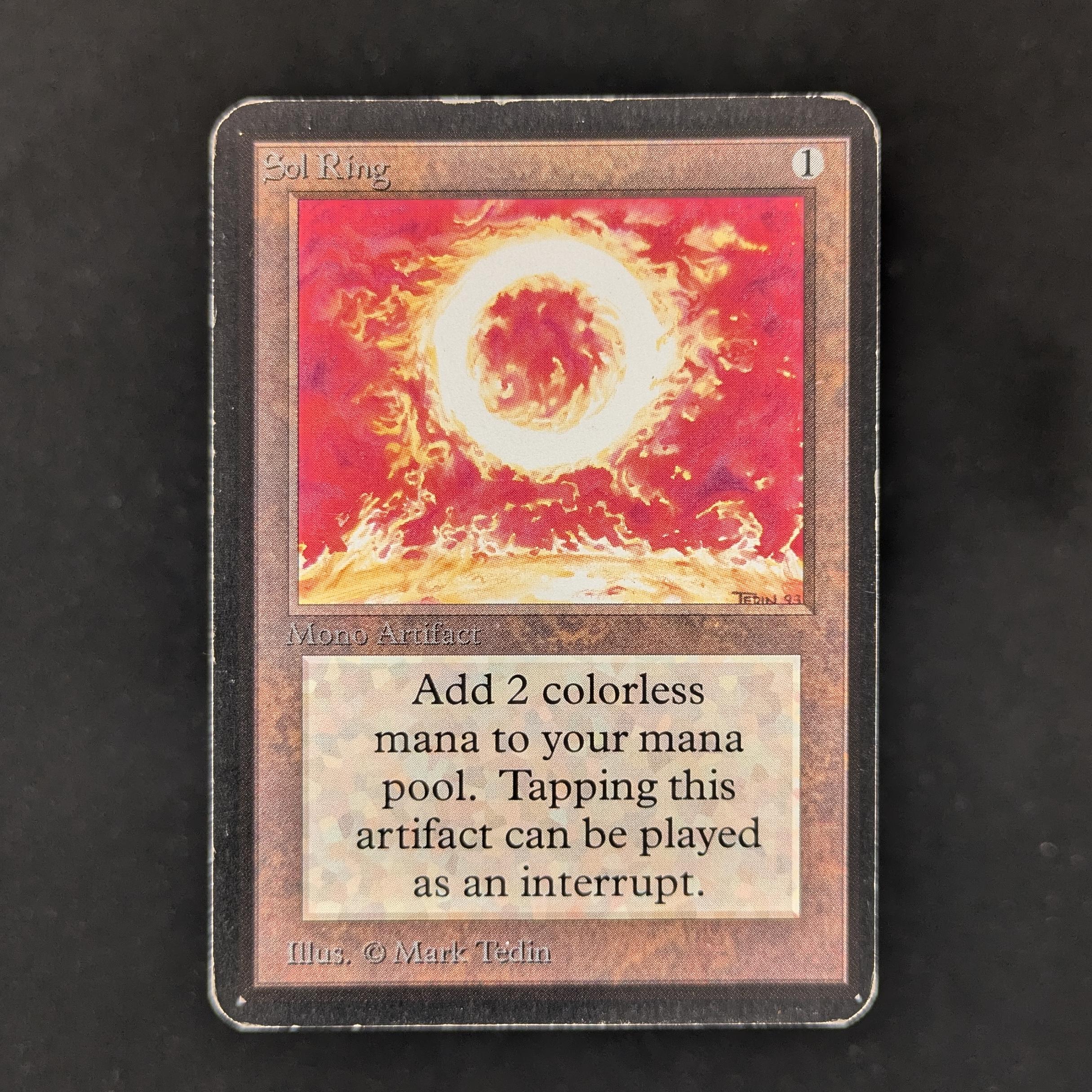 MTG Singles - Sol Ring - Alpha - LP - 30842