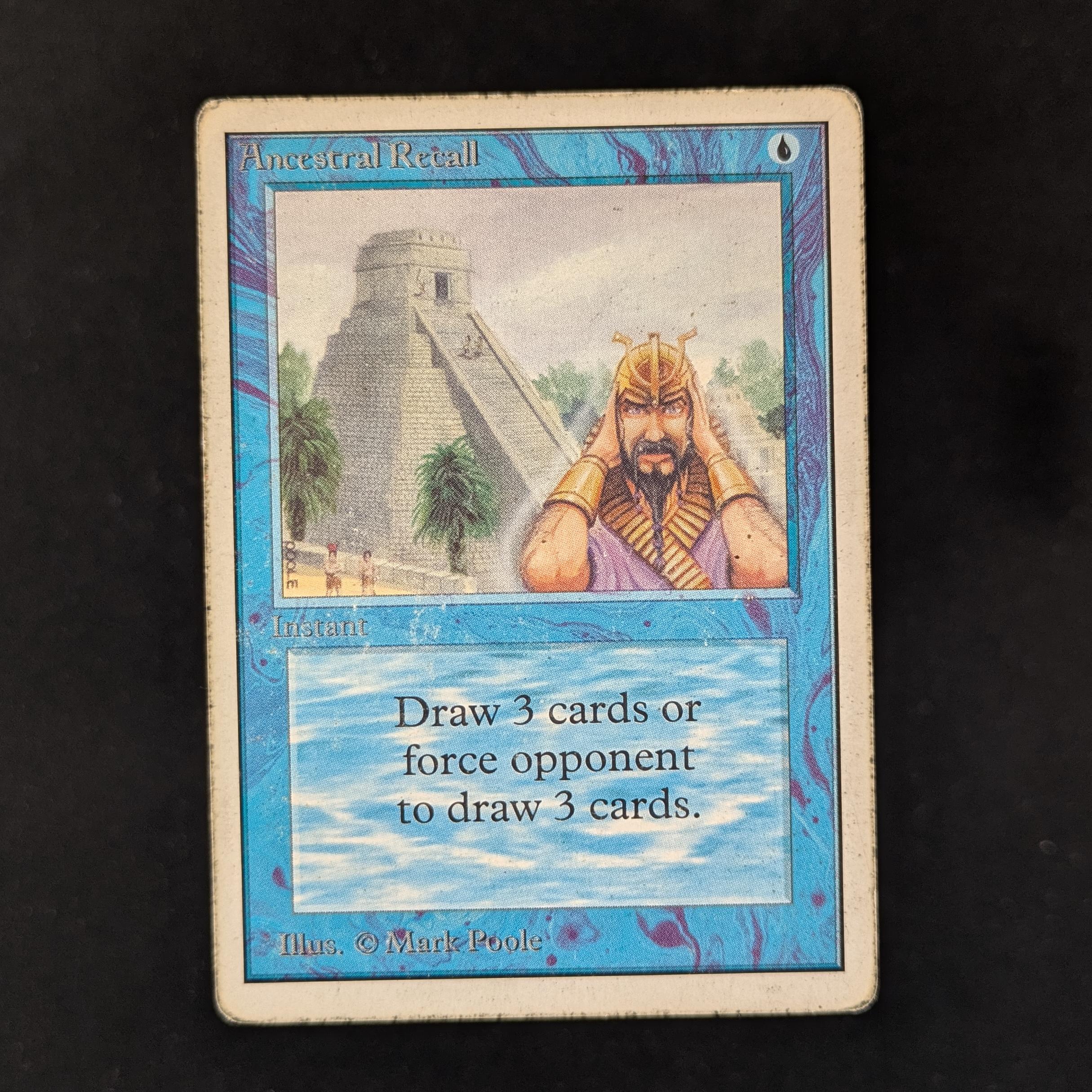 MTG Singles - Ancestral Recall - Unlimited - PL - INKED - 30846