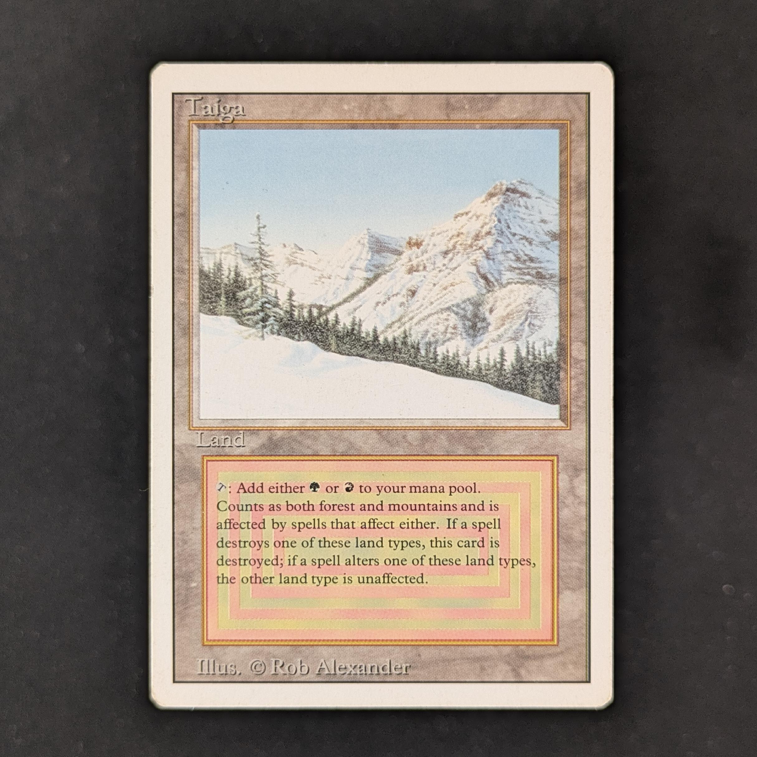 MTG Singles - Taiga - Revised - PL - 30872