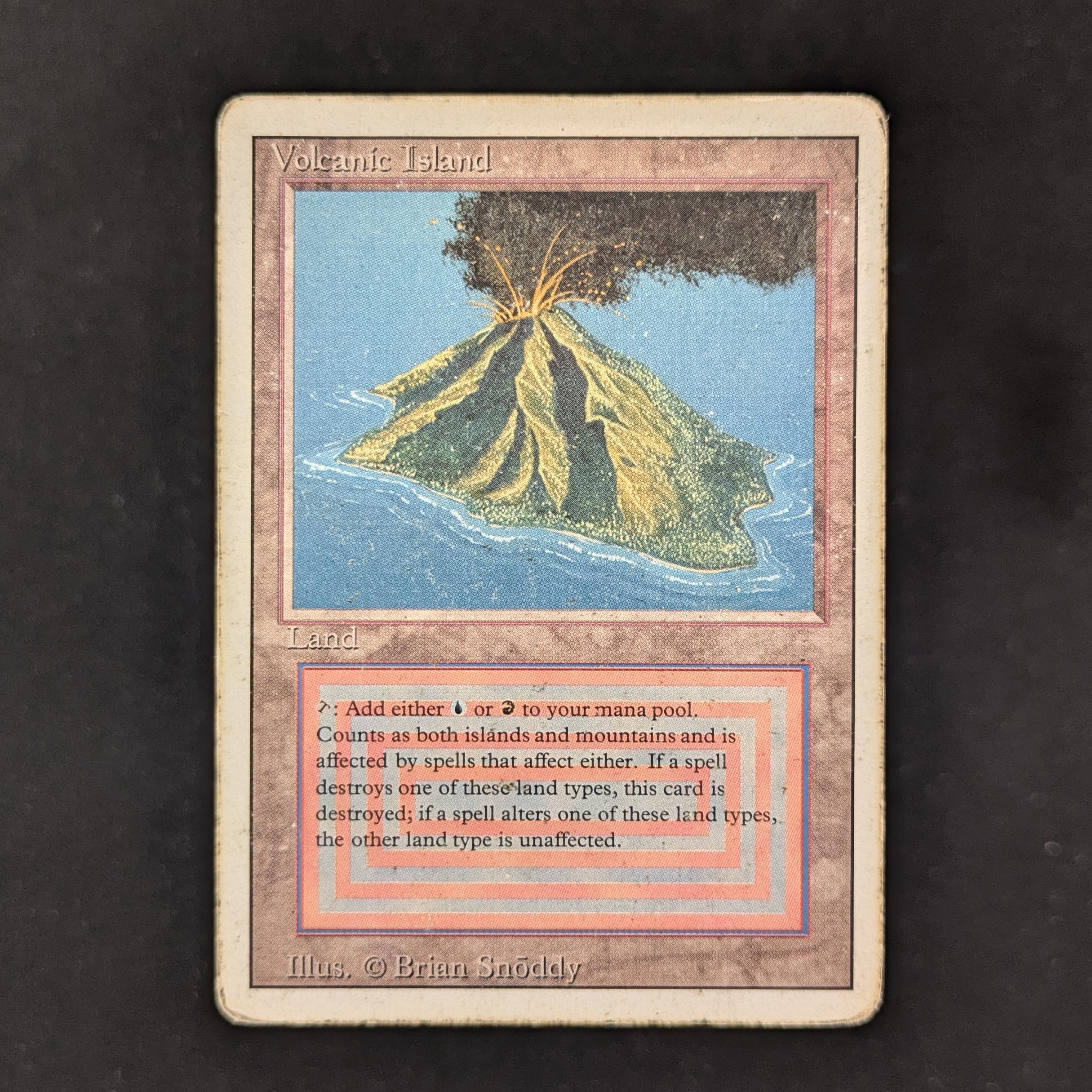 MTG Singles - Volcanic Island - Revised - PL - INKED - 30879