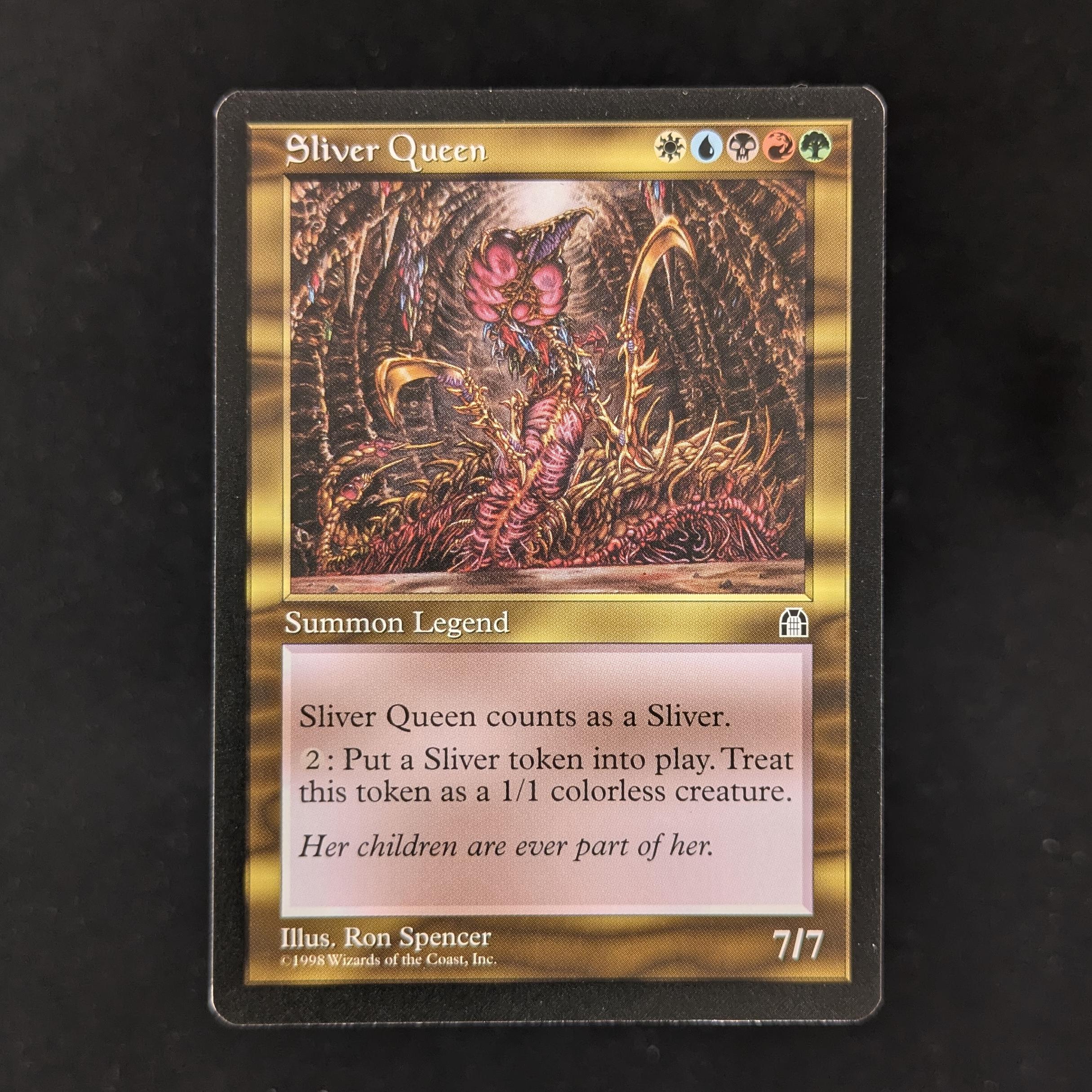 MTG Singles - Sliver Queen - Stronghold - English - EX - 30891