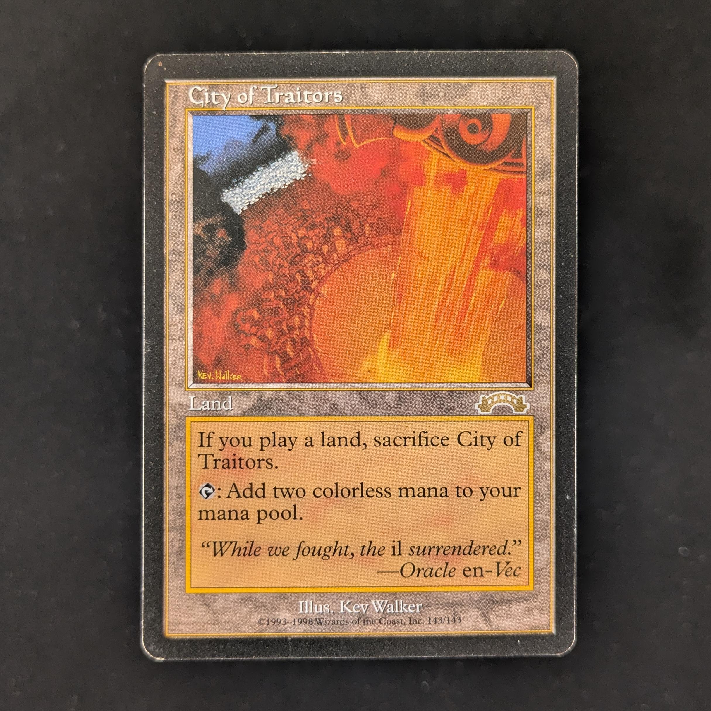 MTG Singles - City of Traitors - Exodus - English - GD - 30896