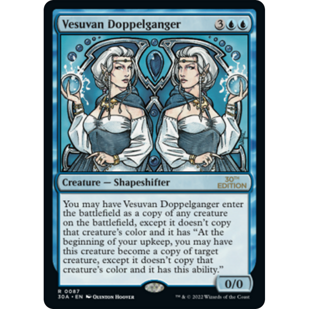 MTG Singles - Vesuvan Doppelganger (Modern Frame) - 30th Anniversary Edition -