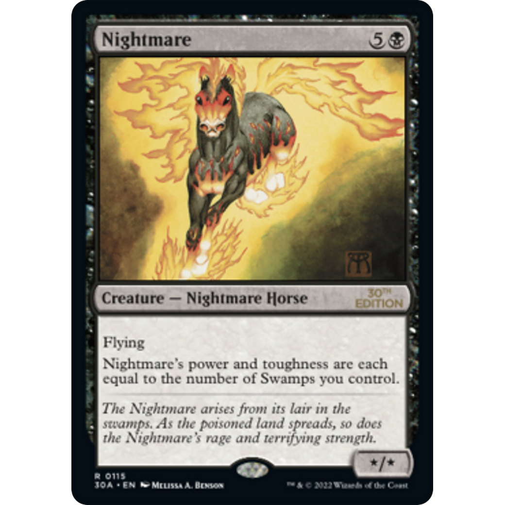 MTG Singles - Nightmare (Modern Frame) - 30th Anniversary Edition -