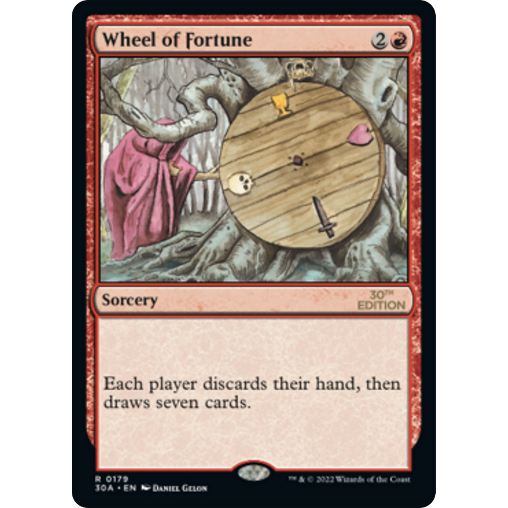 MTG Singles - Wheel of Fortune (Modern Frame) - 30th Anniversary Edition -