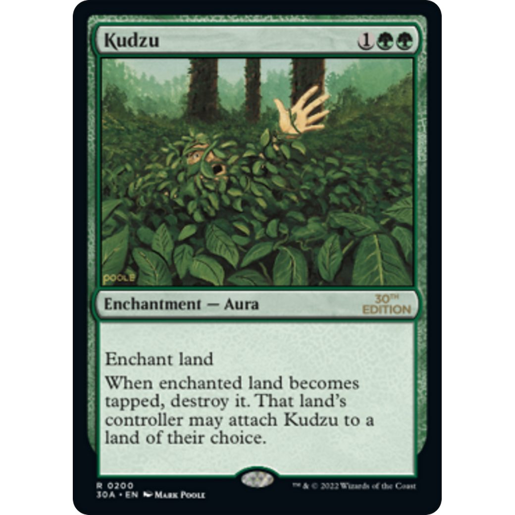MTG Singles - Kudzu (Modern Frame) - 30th Anniversary Edition -