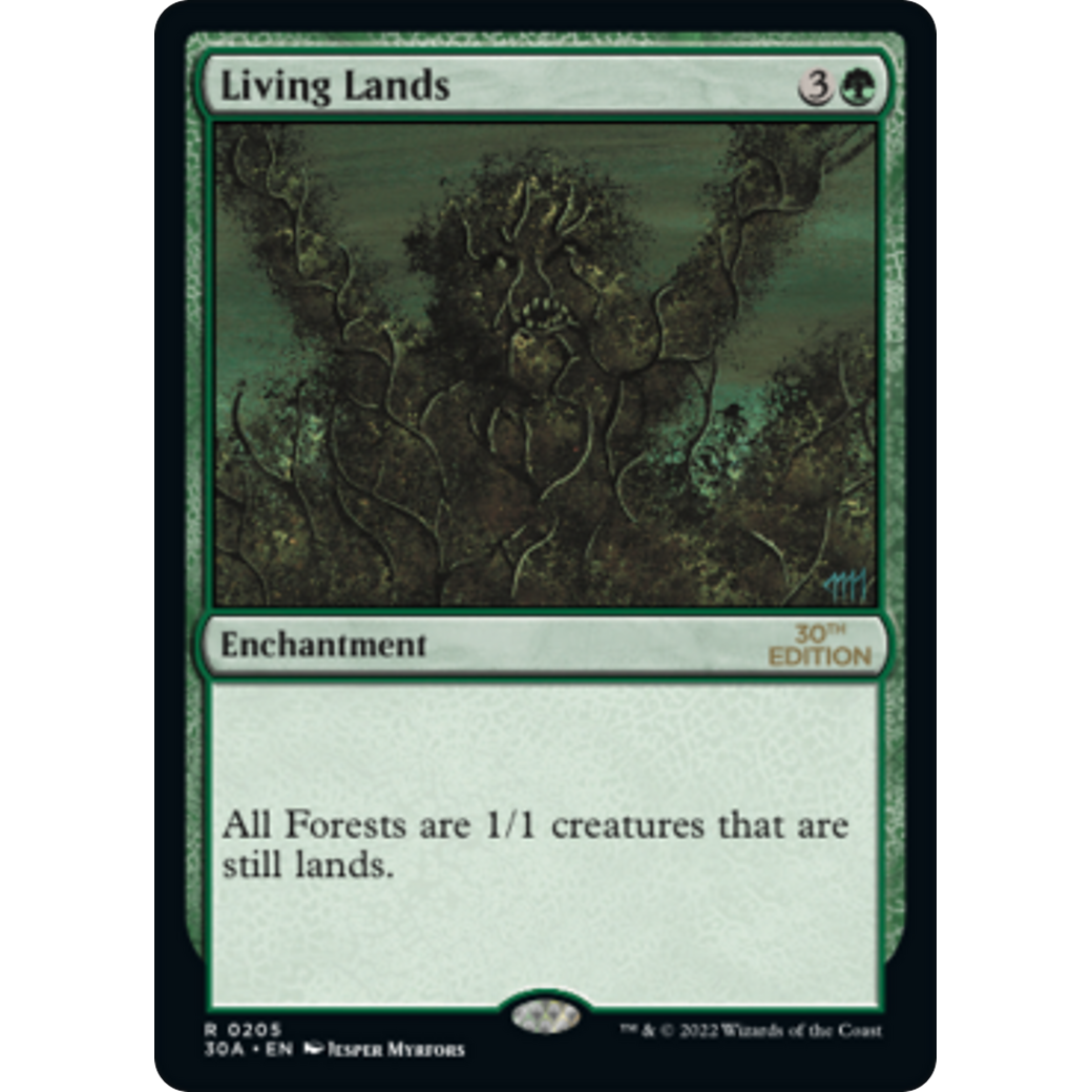 MTG Singles - Living Lands (Modern Frame) - 30th Anniversary Edition -