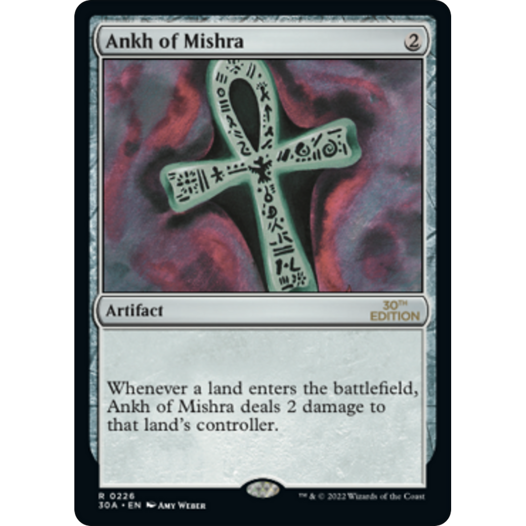 MTG Singles - Ankh of Mishra (Modern Frame) - 30th Anniversary Edition -