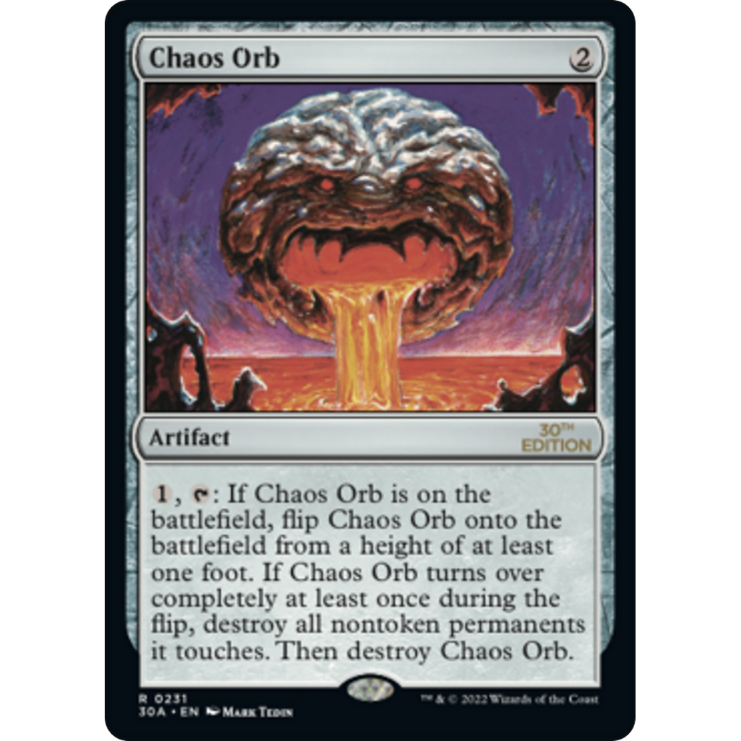 Chaos Orb (Modern Frame) - 30th Anniversary Edition