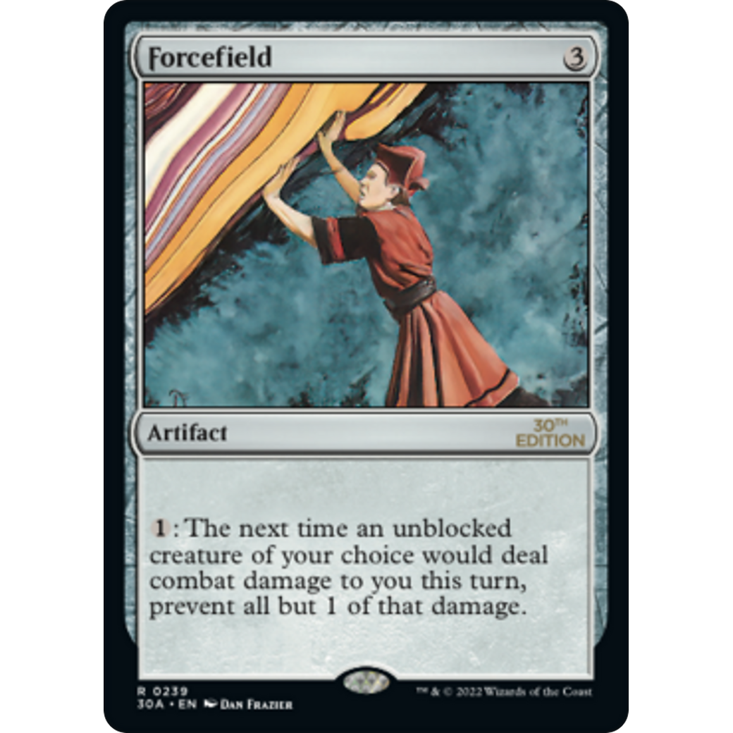 MTG Singles - Forcefield (Modern Frame) - 30th Anniversary Edition -