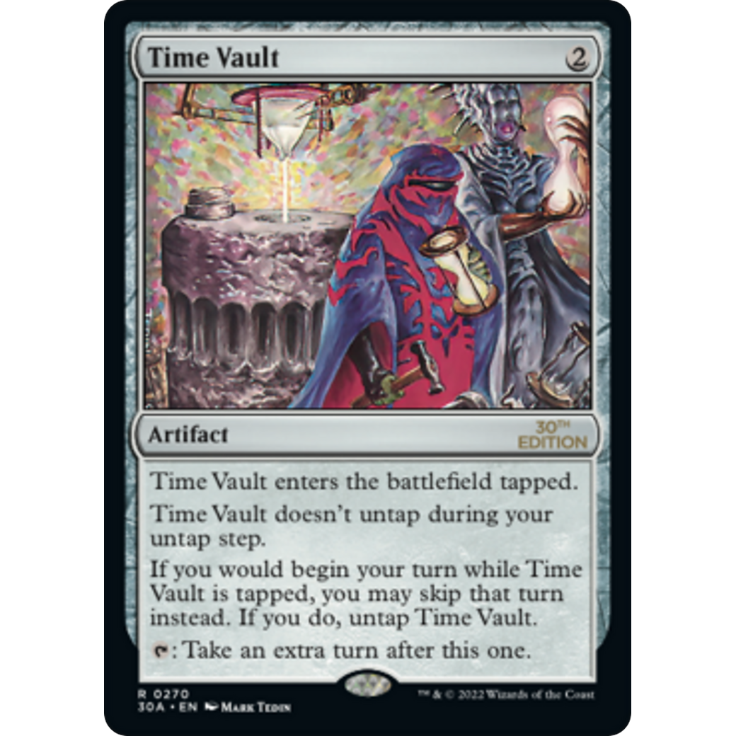 MTG Singles - Time Vault (Modern Frame) - 30th Anniversary Edition -