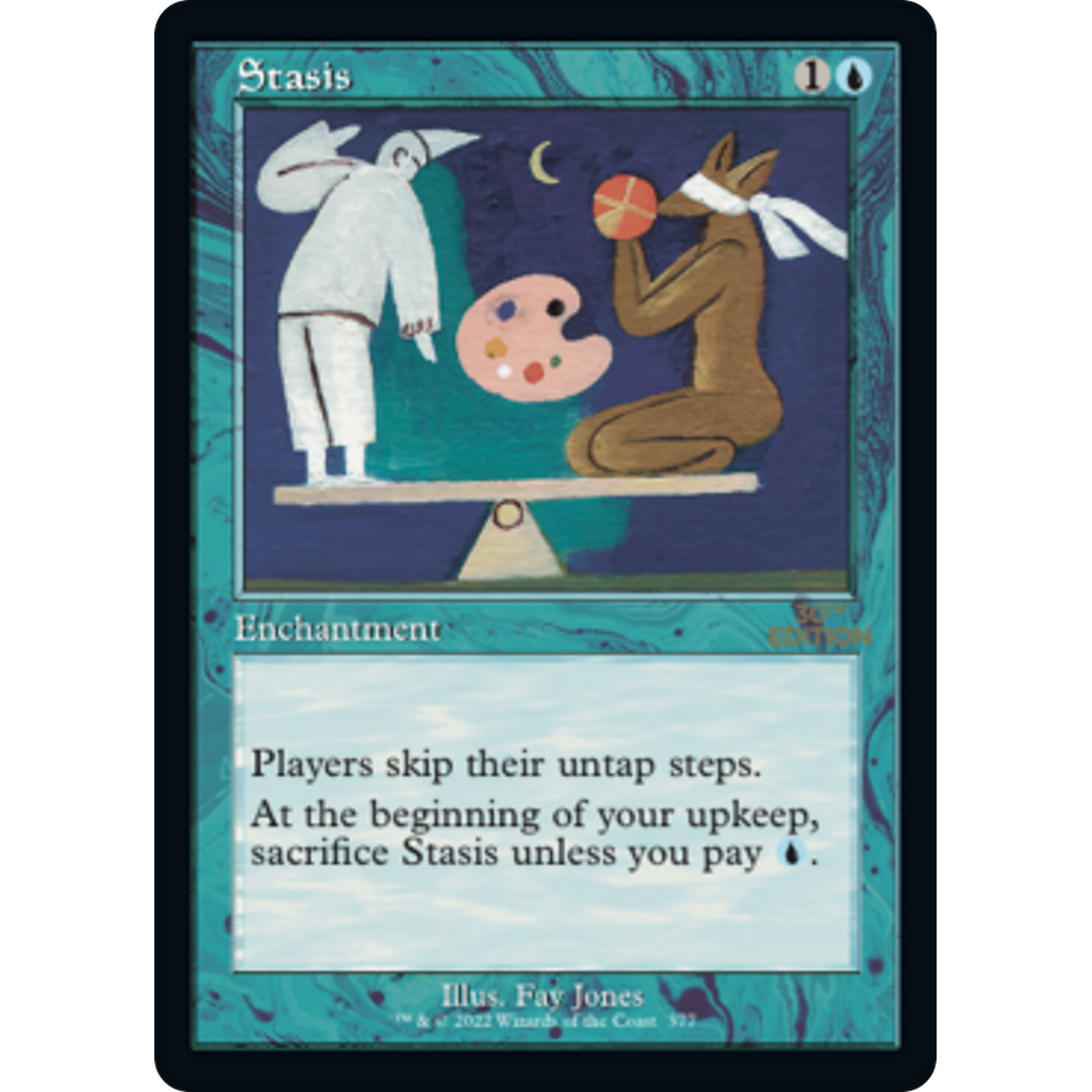 MTG Singles - Stasis (Retro Frame) - 30th Anniversary Edition -