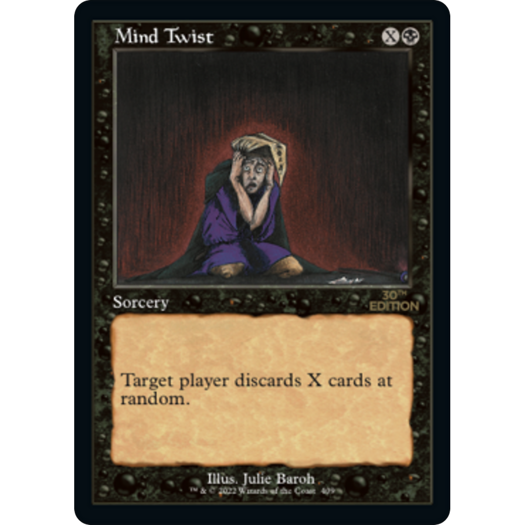 MTG Singles - Mind Twist (Retro Frame) - 30th Anniversary Edition -