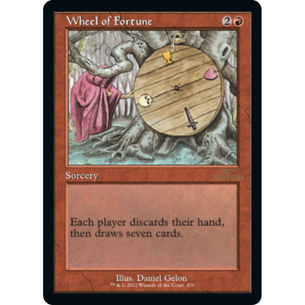 MTG Singles - Wheel of Fortune (Retro Frame) - 30th Anniversary Edition -