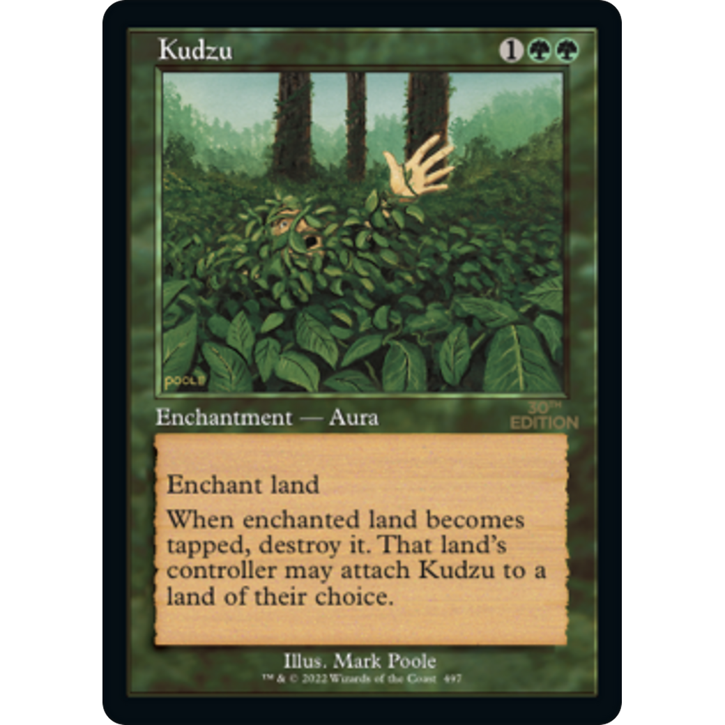 MTG Singles - Kudzu (Retro Frame) - 30th Anniversary Edition -