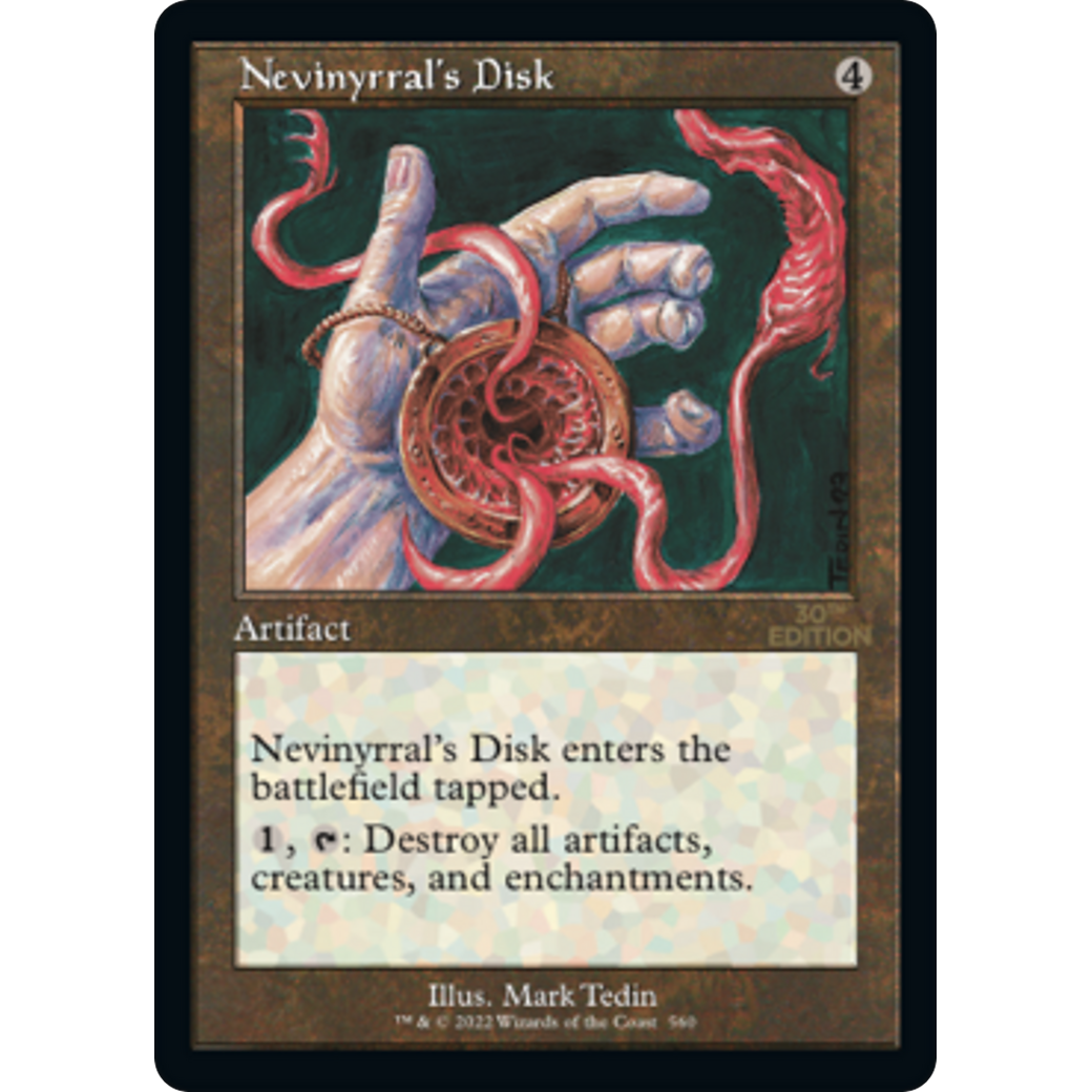 MTG Singles - Nevinyrral's Disk (Retro Frame) - 30th Anniversary Edition -