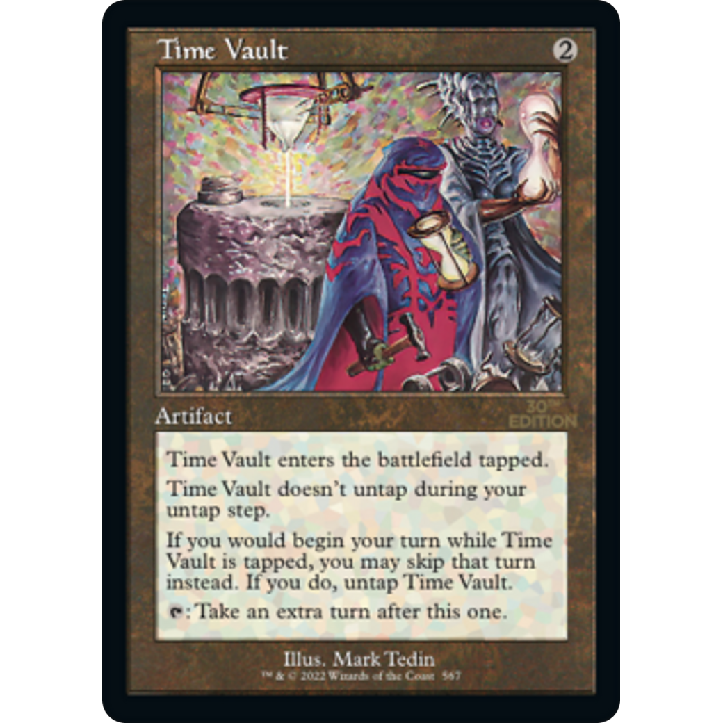 MTG Singles - Time Vault (Retro Frame) - 30th Anniversary Edition -