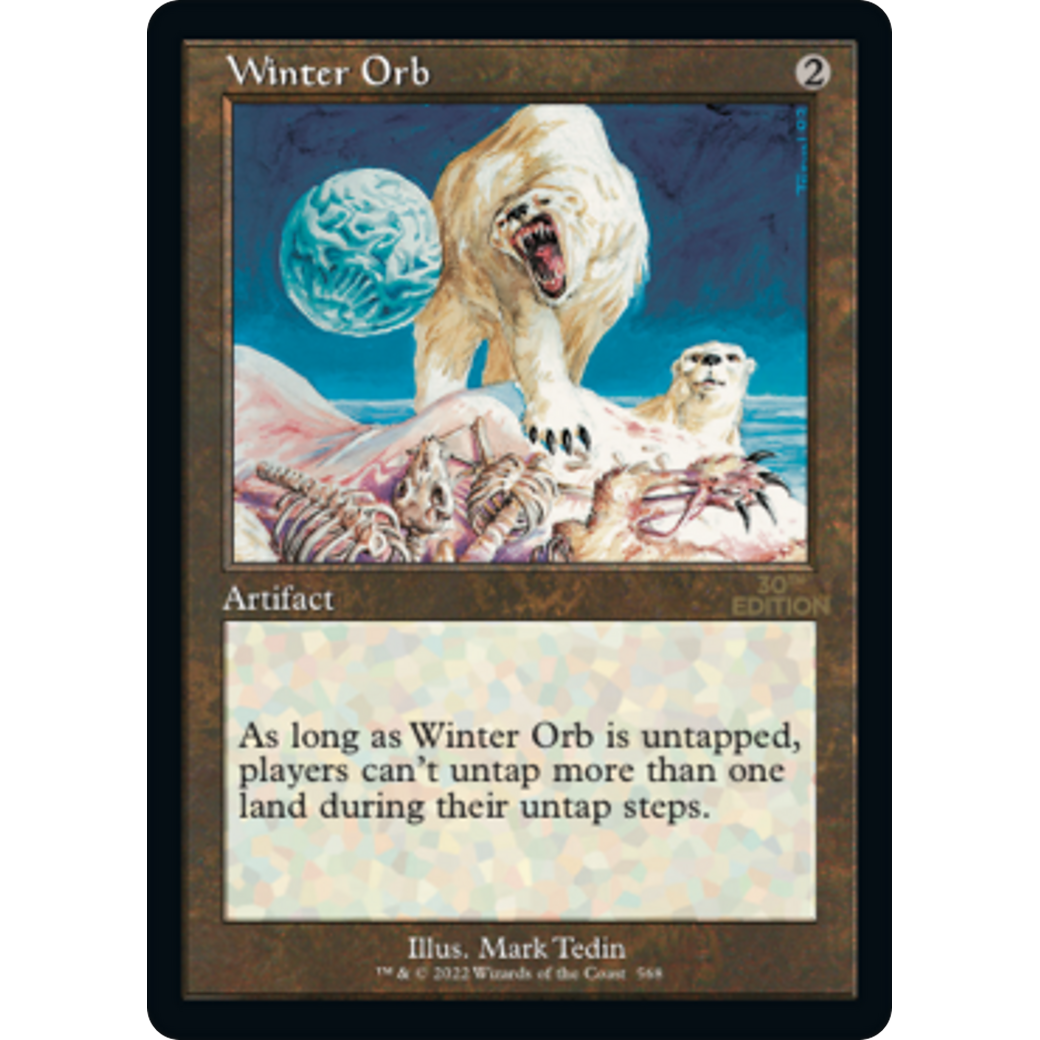 MTG Singles - Winter Orb (Retro Frame) - 30th Anniversary Edition -