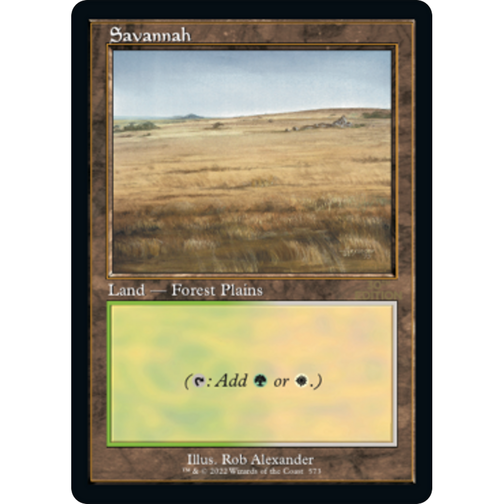 MTG Singles - Savannah (Retro Frame) - 30th Anniversary Edition -