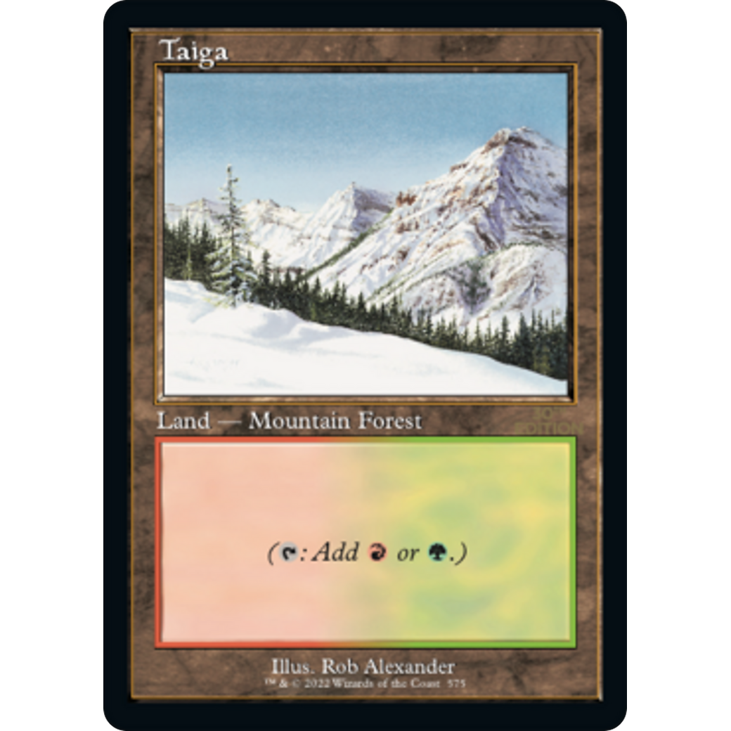 MTG Singles - Taiga (Retro Frame) - 30th Anniversary Edition -