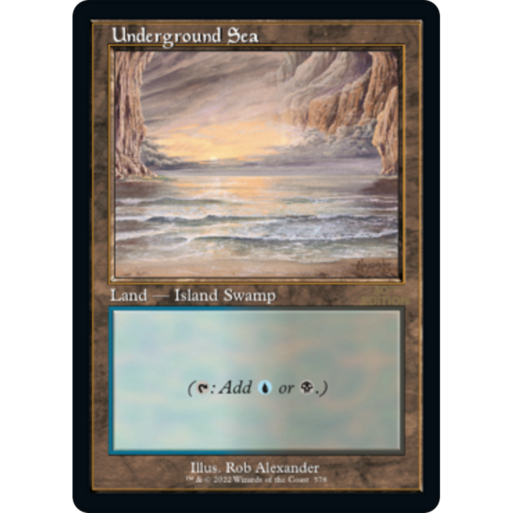 MTG Singles - Underground Sea (Retro Frame) - 30th Anniversary Edition -