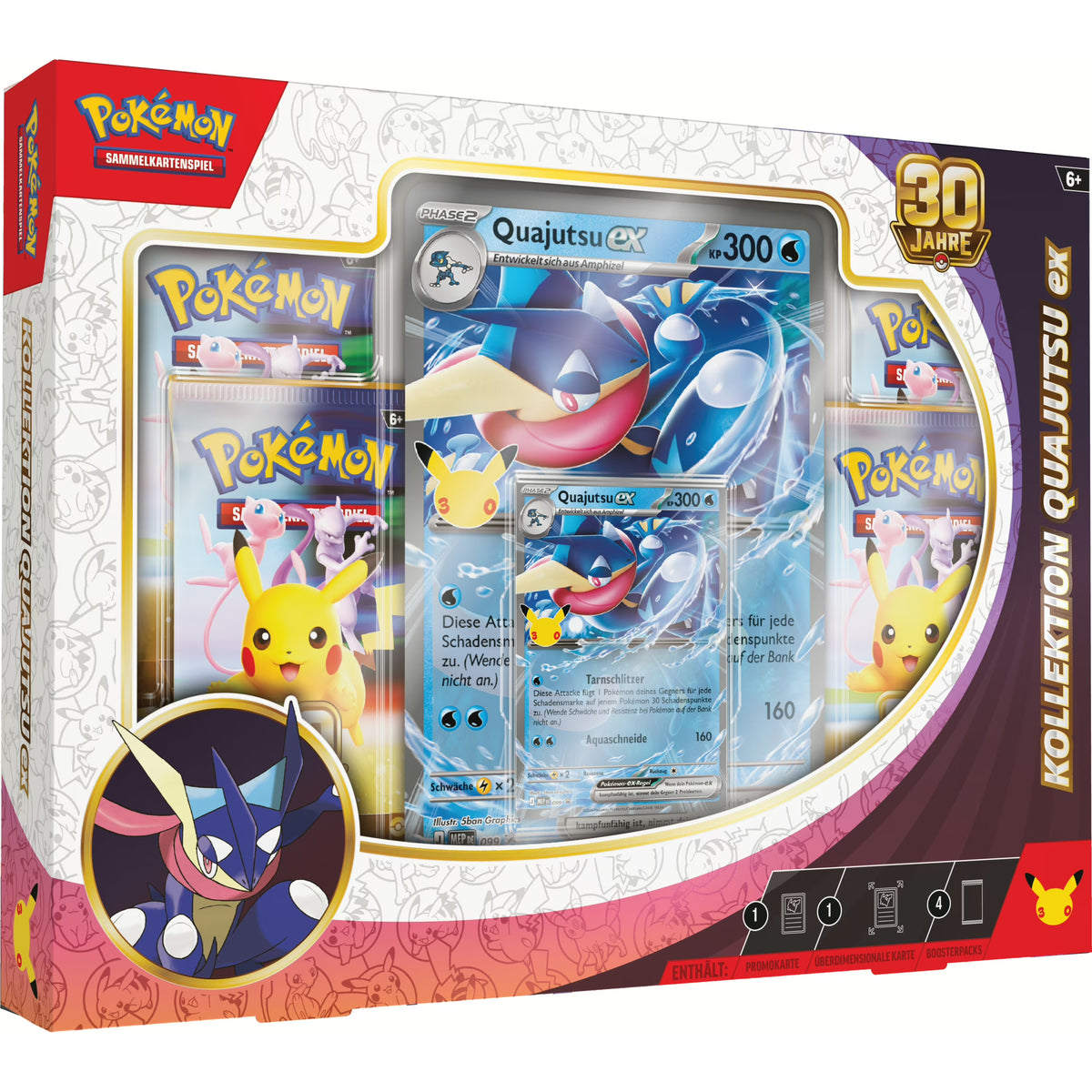 Pokémon 30th Celebration Greninja ex Box