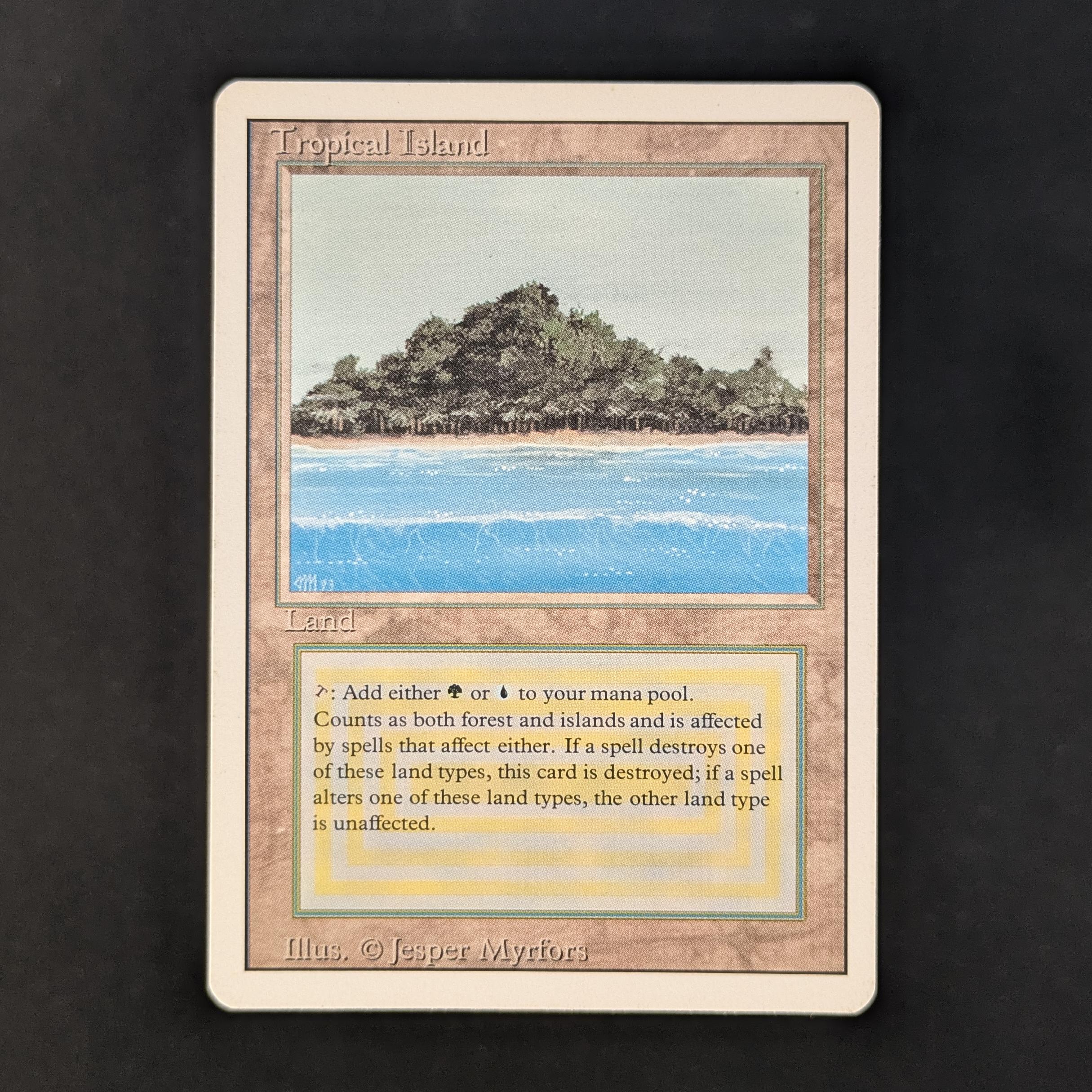 MTG Singles - Tropical Island - Revised - EX - 31055