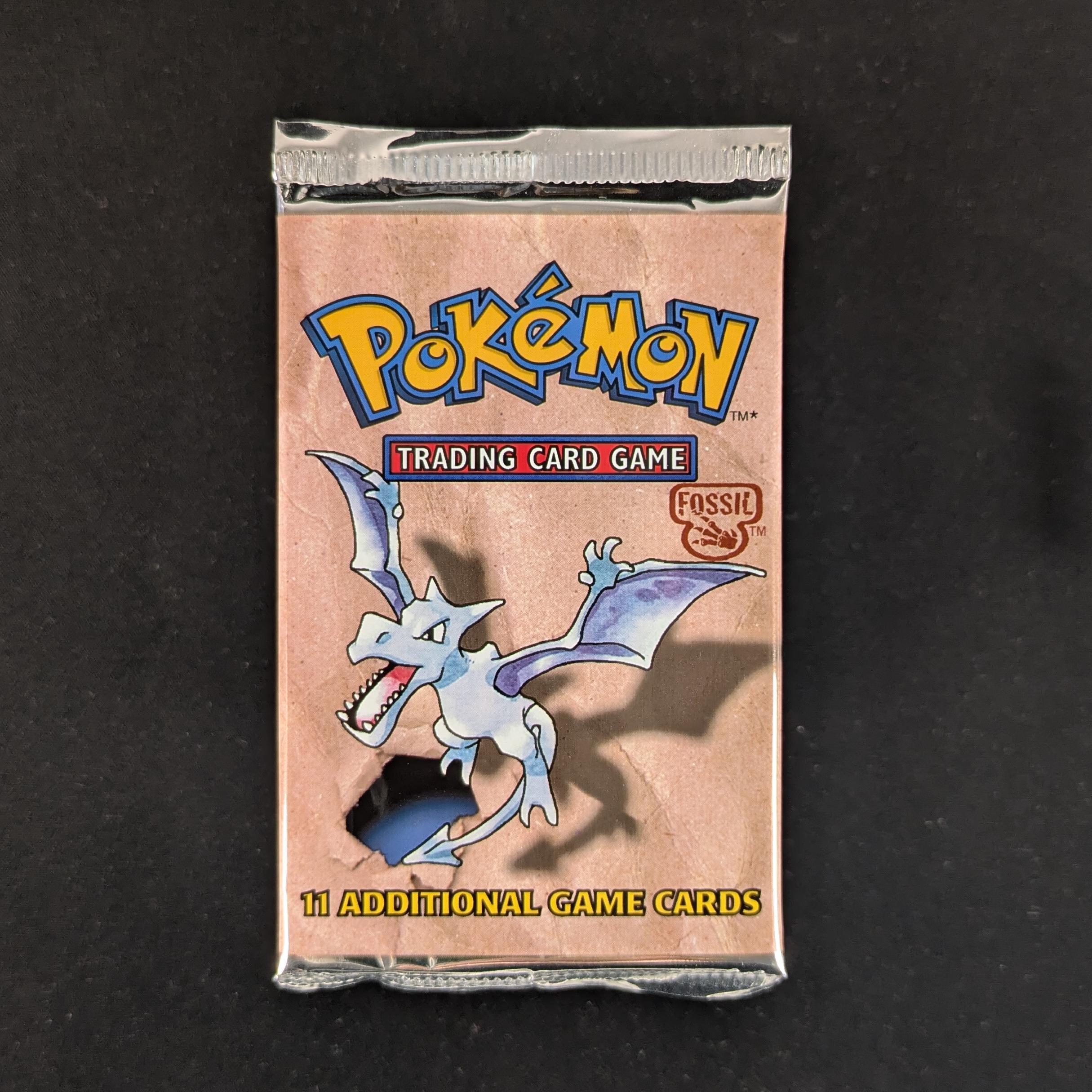 PTCG Singles - Fossil Booster (Aerodactyl) (FO ) - Fossil - English - Sealed - 31109