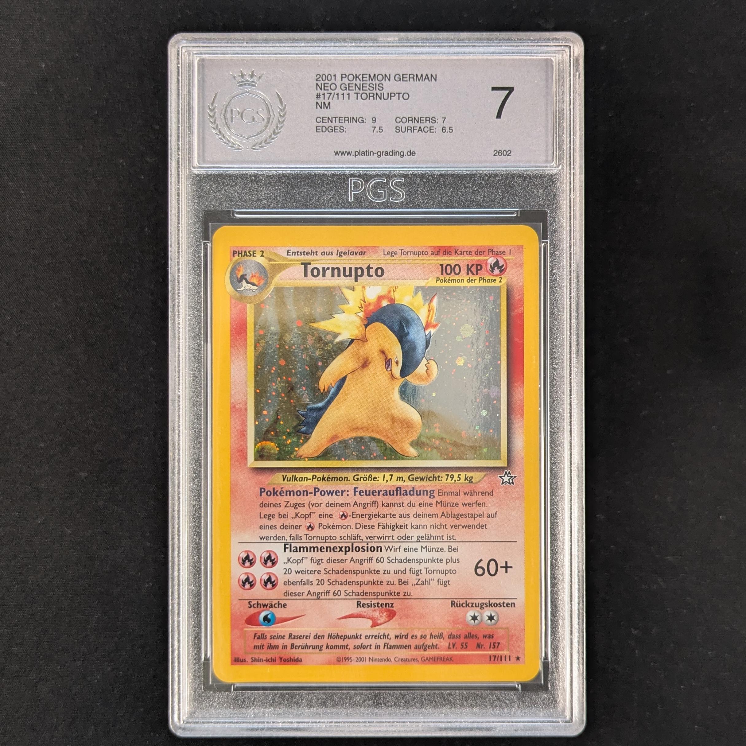 PTCG Singles - Typhlosion (NG 17) - Neo Genesis - German - PGS 7 - 31121