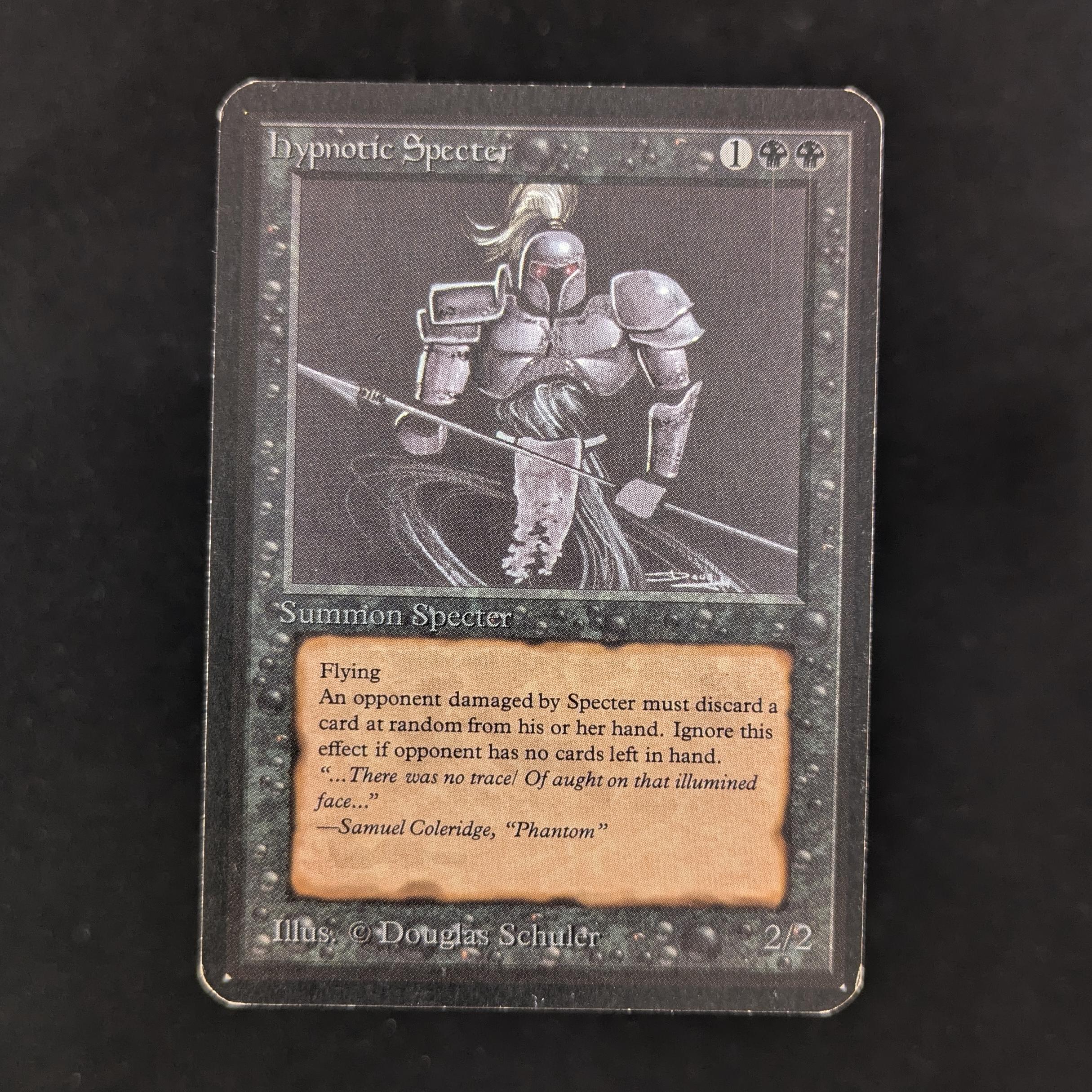 MTG Singles - Hypnotic Specter - Alpha - LP - 31125