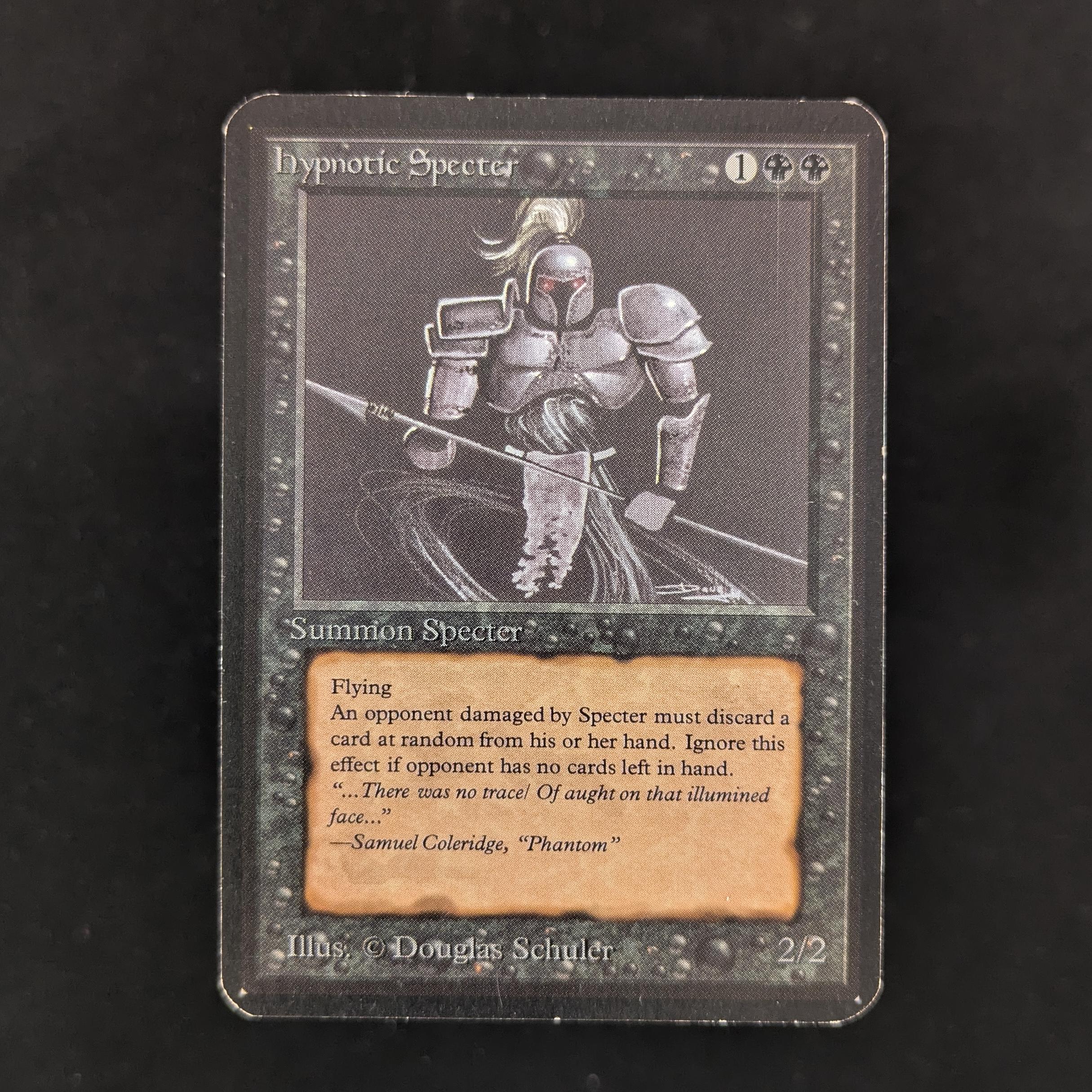 MTG Singles - Hypnotic Specter - Alpha - LP - 31126