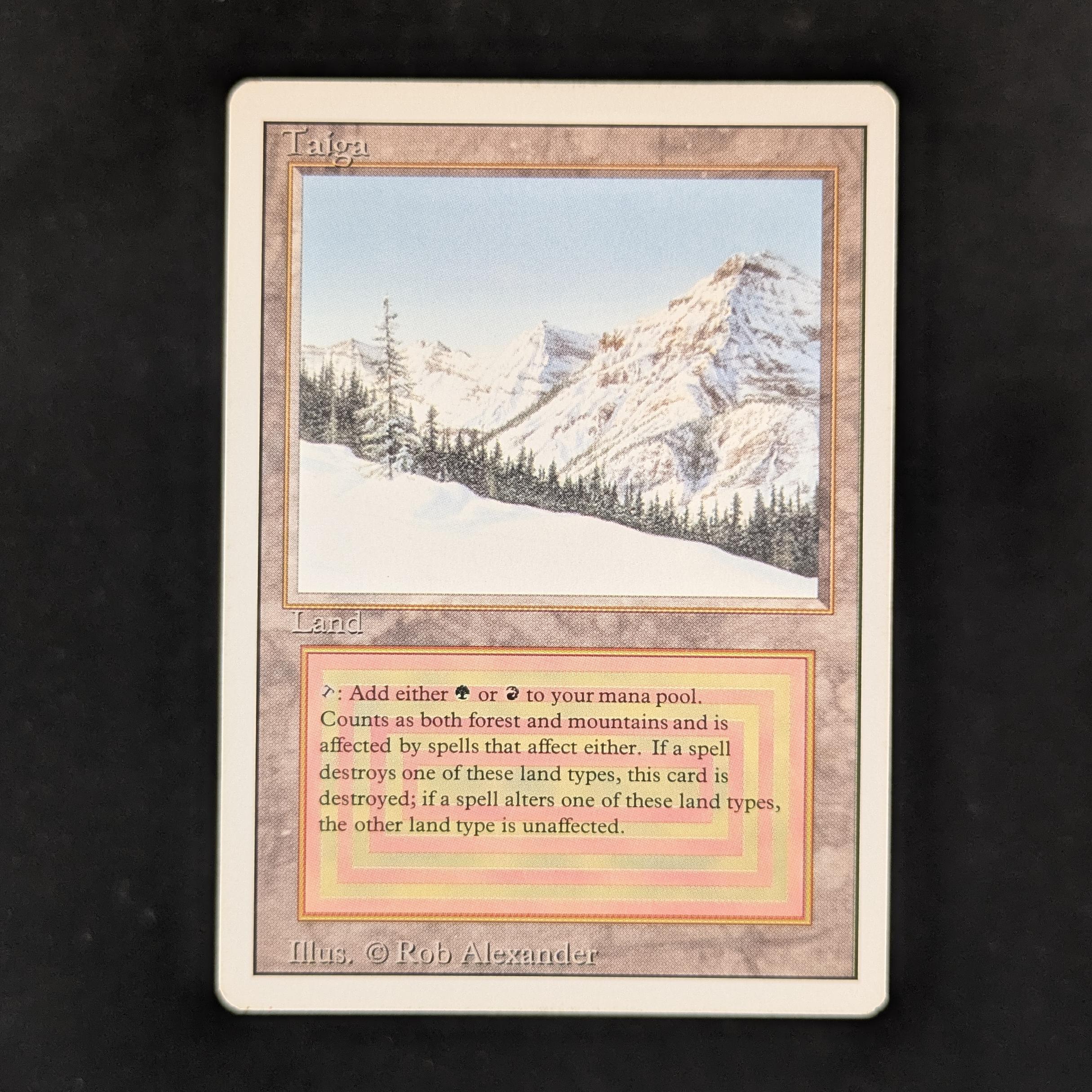 MTG Singles - Taiga - Revised - GD - 31145
