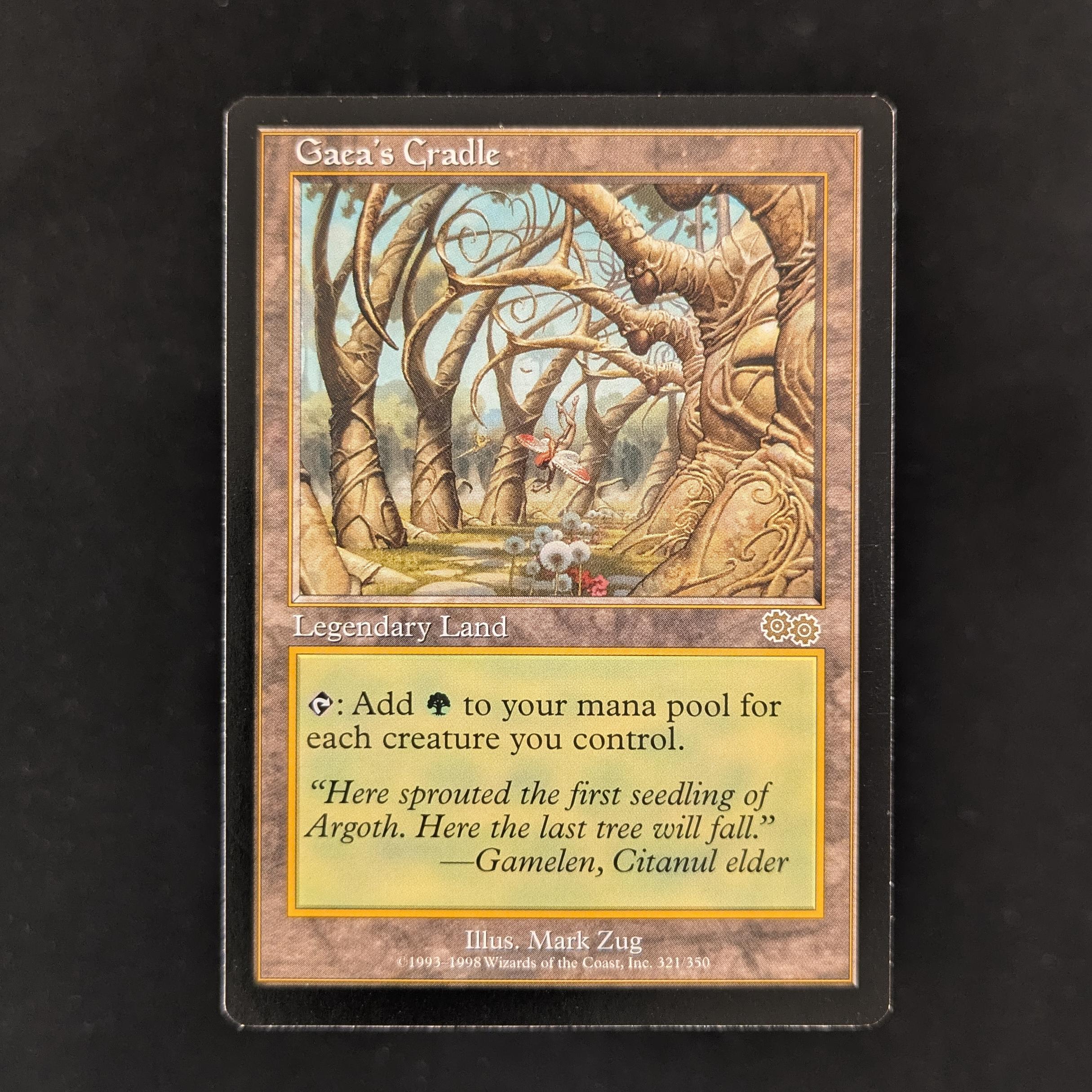 MTG Singles - Gaea's Cradle - Urza's Saga - English - GD - 31167