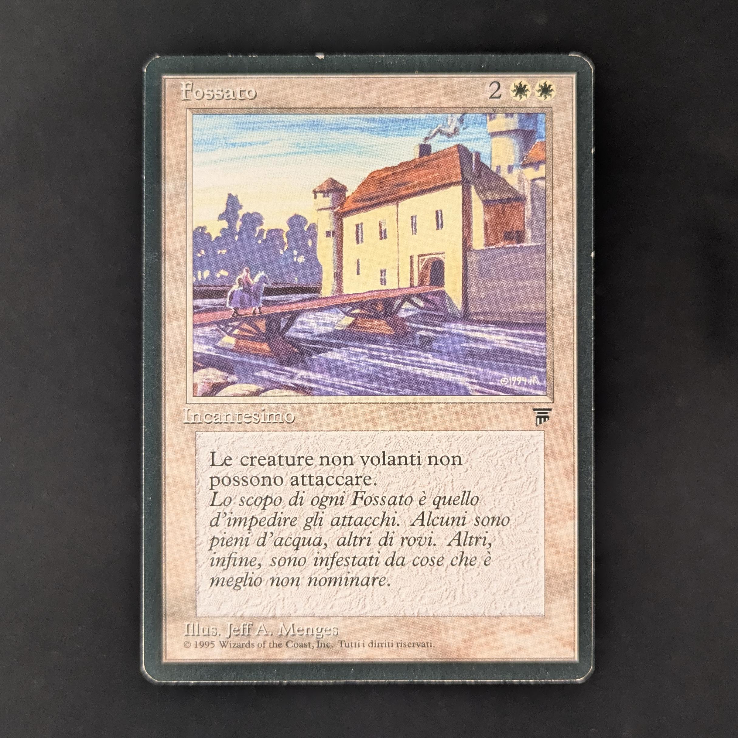 MTG Singles - Moat - Legends Italian - LP - 31256