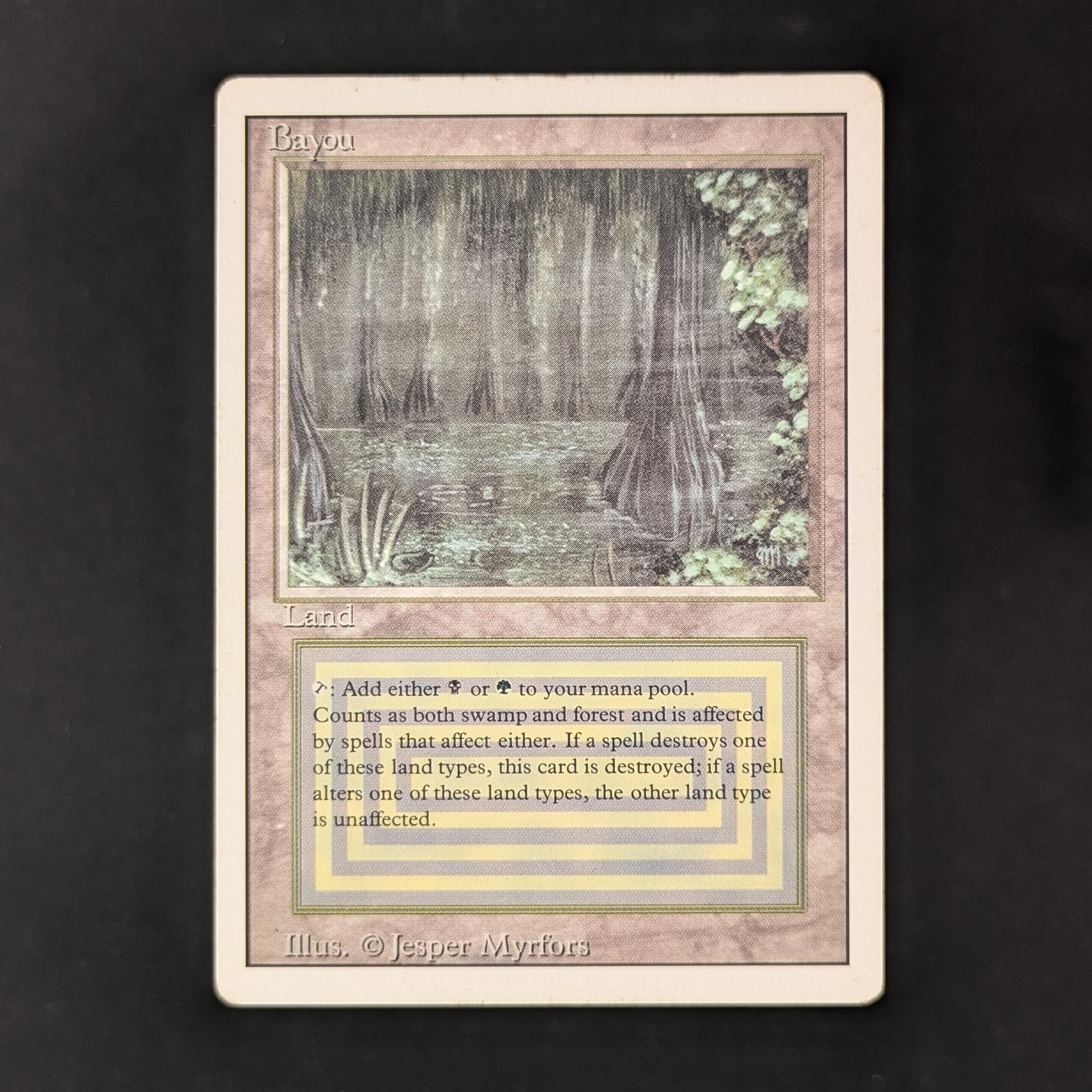 MTG Singles - Bayou - Revised - PL - 31268