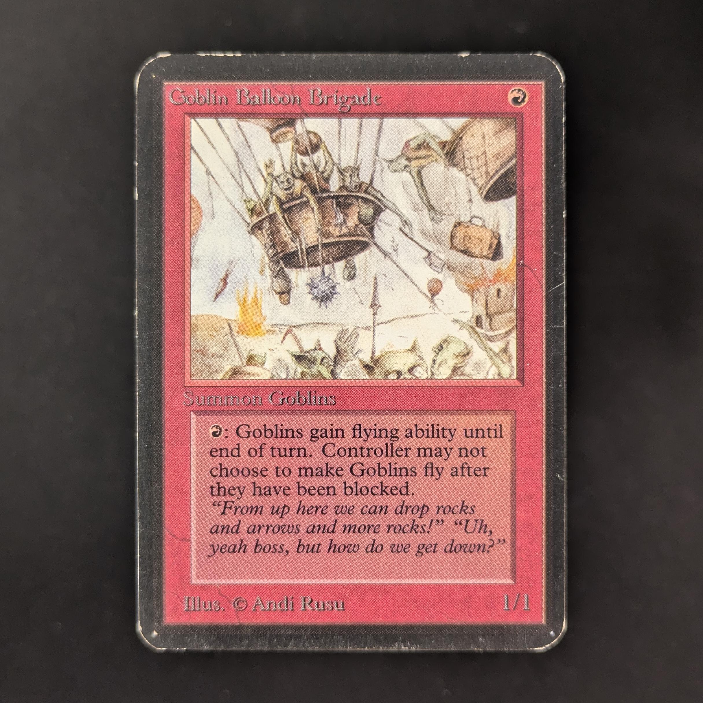 MTG Singles - Goblin Balloon Brigade - Alpha - PL - 31385