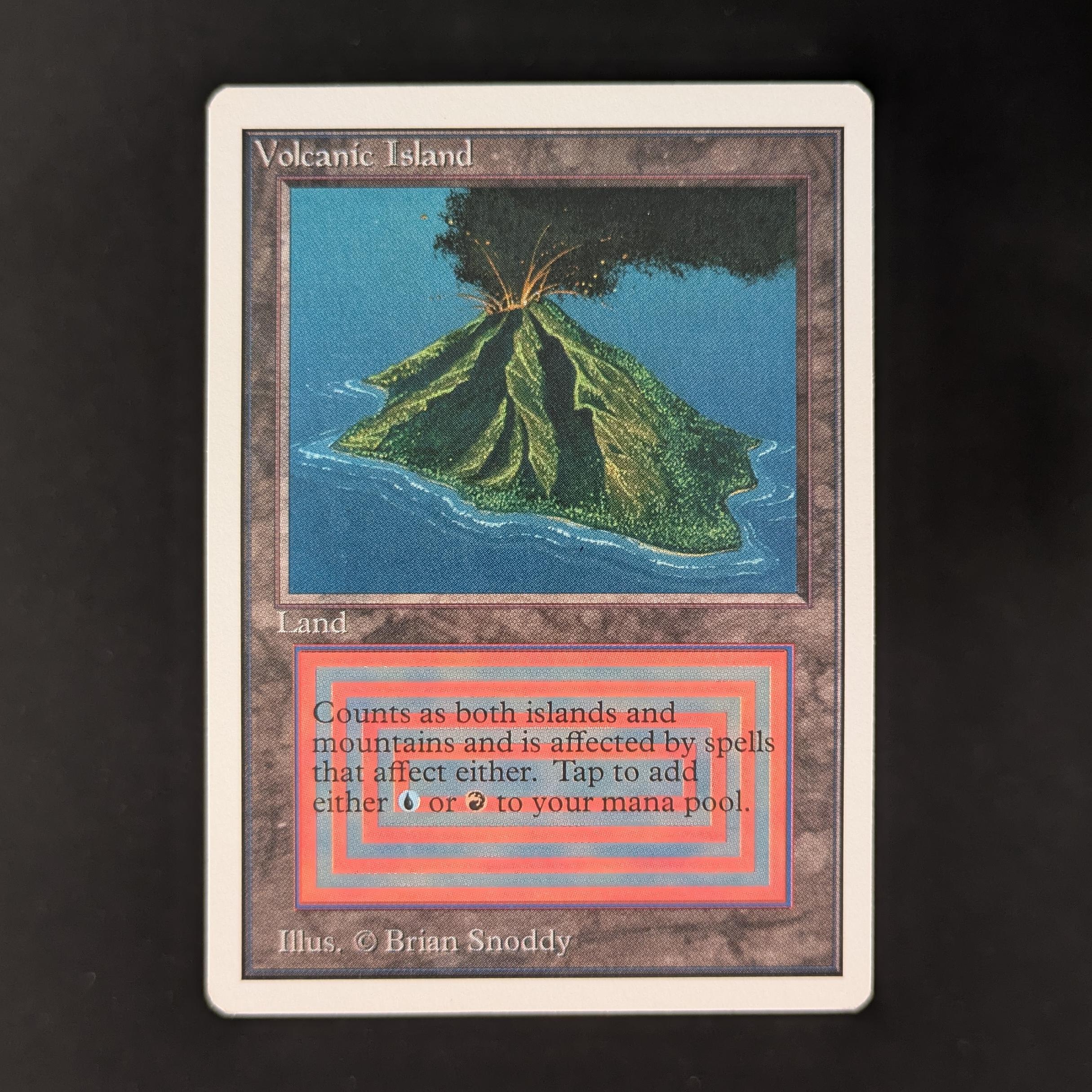 MTG Singles - Volcanic Island - Unlimited - EX - 31414