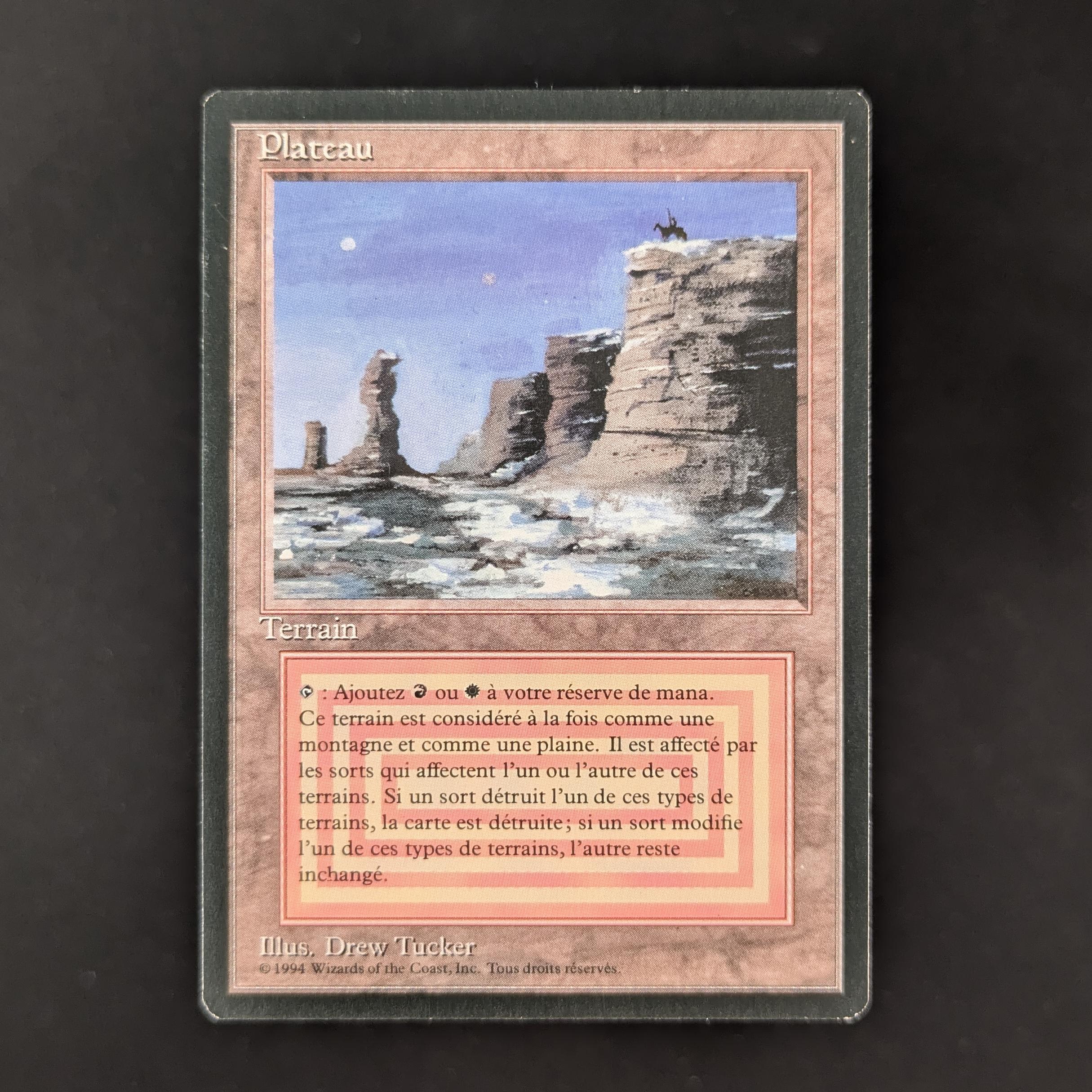 MTG Singles - Plateau - Foreign Black Bordered - French - EX - 31436