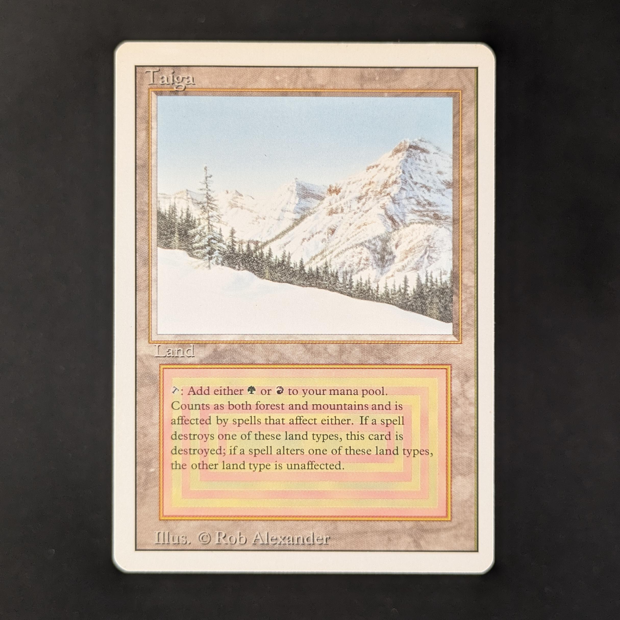 MTG Singles - Taiga - Revised - GD - DENT - 31444