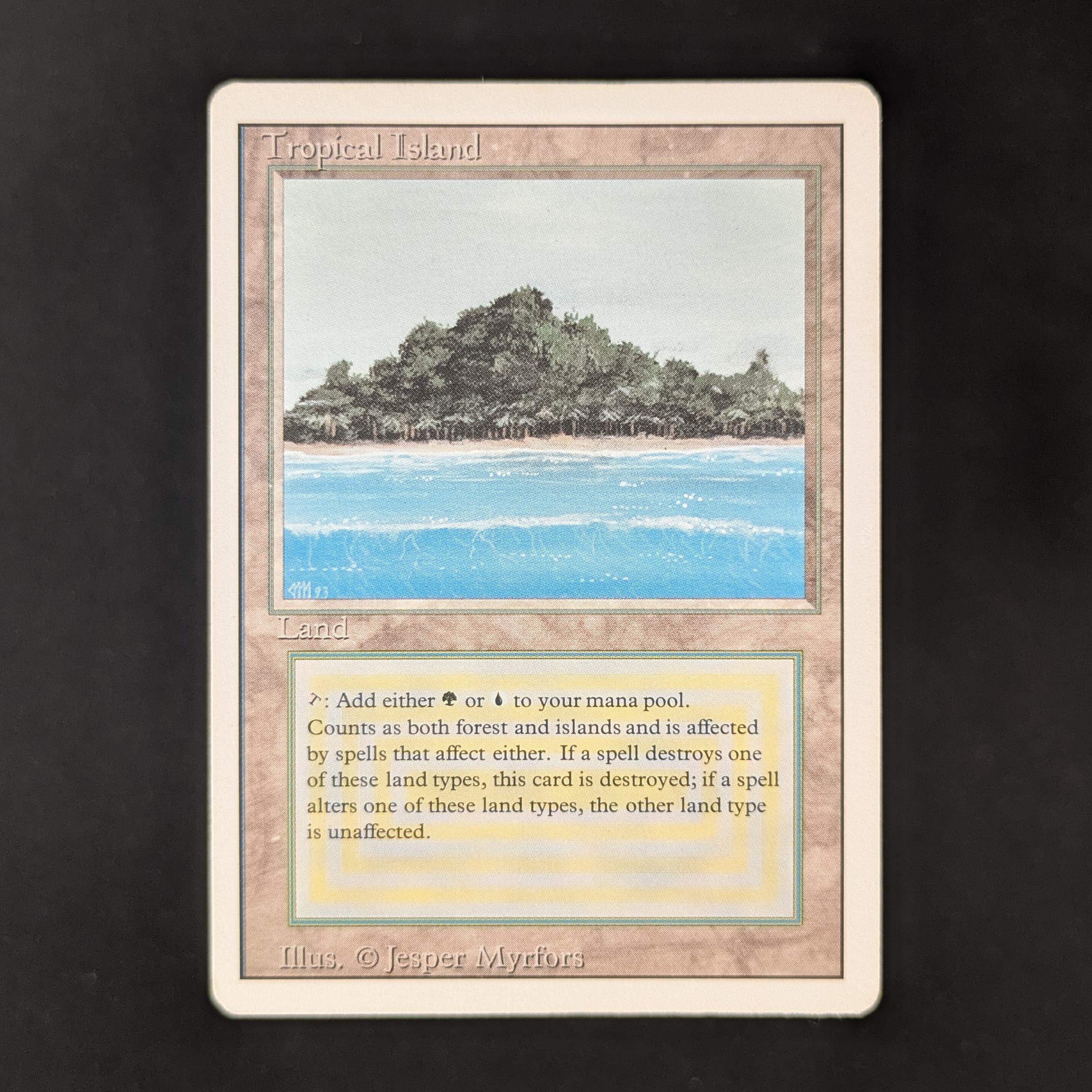 MTG Singles - Tropical Island - Revised - GD - 31448