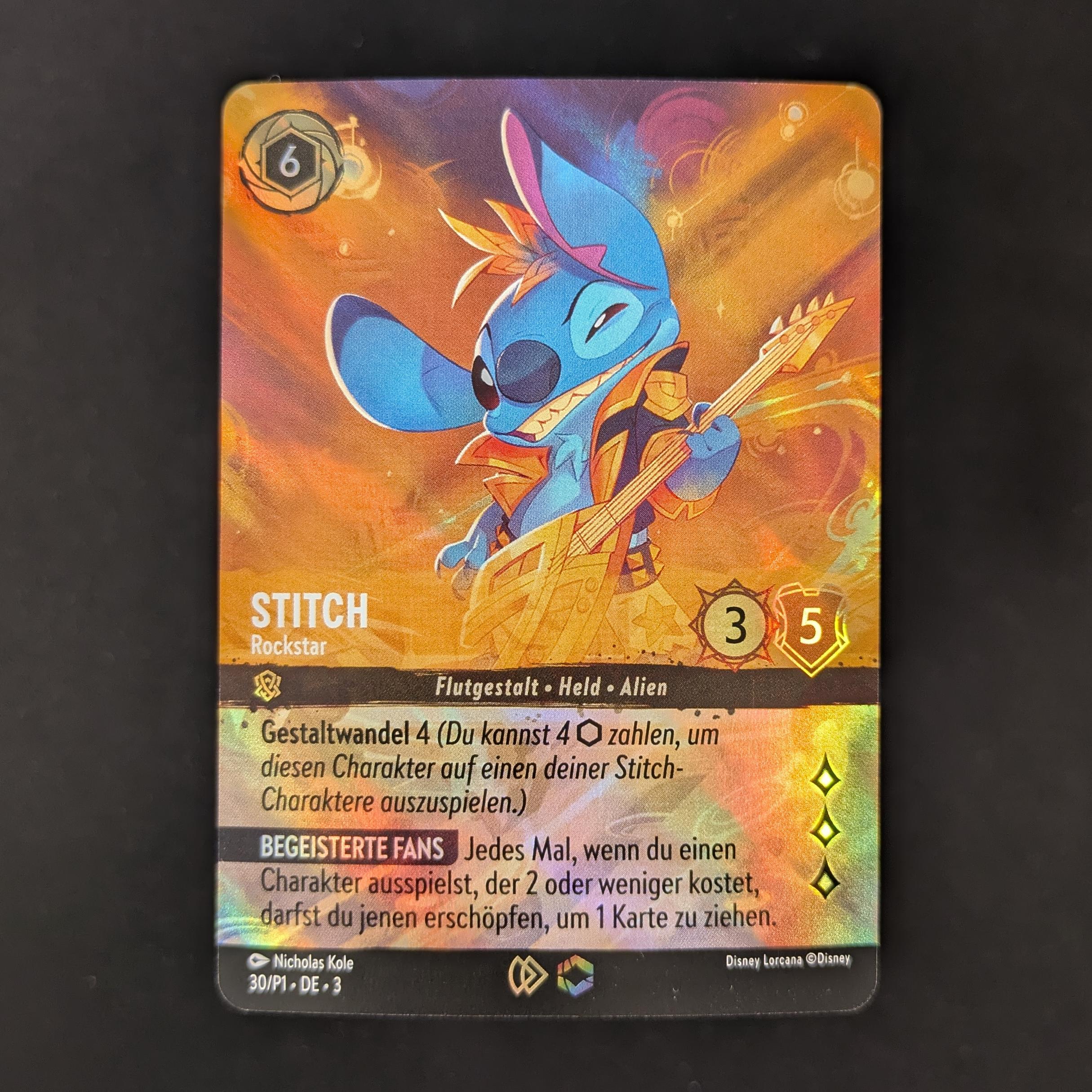 MTG Singles - Stitch - Rock Star - Promos Year 1 - NM -