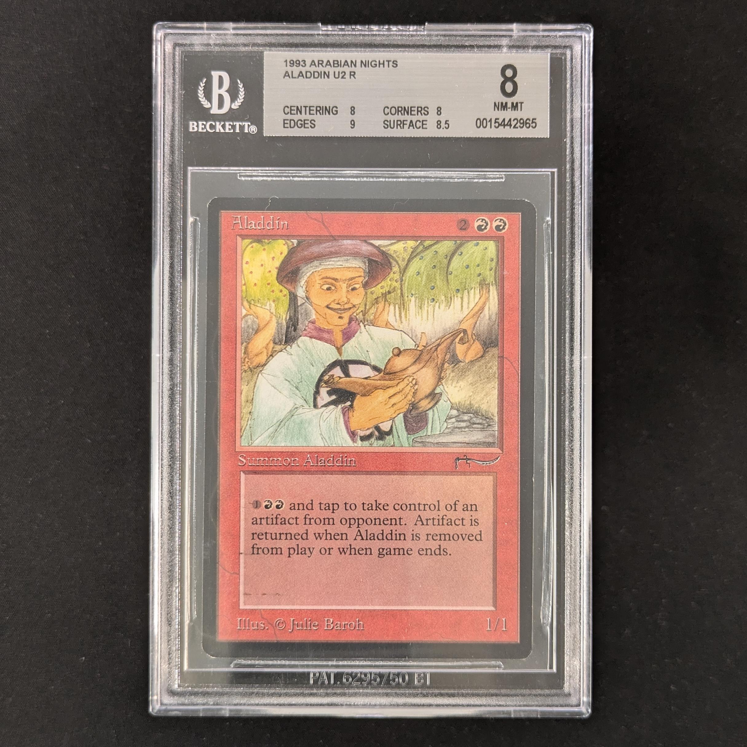 MTG Singles - Aladdin - Arabian Nights - BGS 8 -