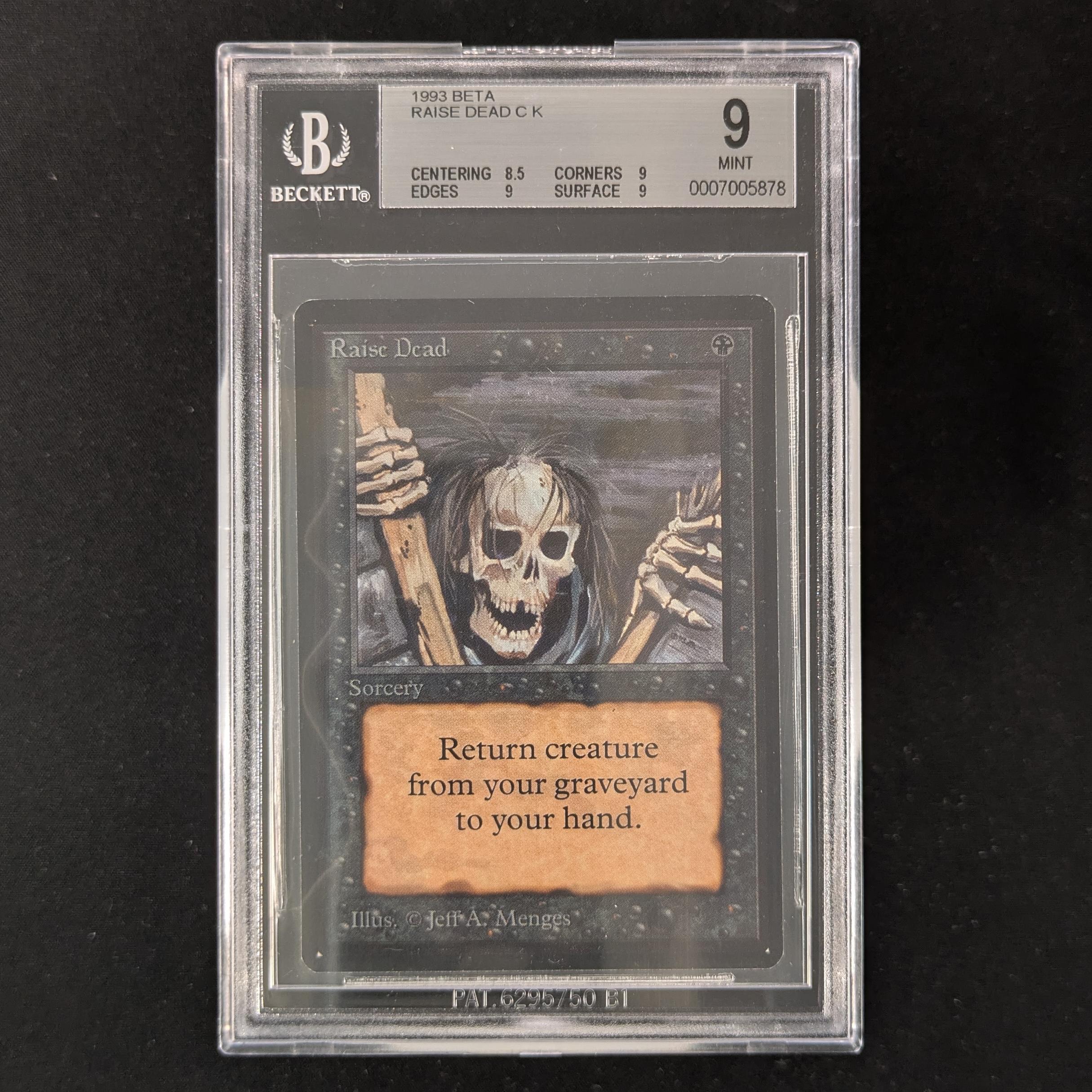 MTG Singles - Raise Dead - Beta - BGS 9 -