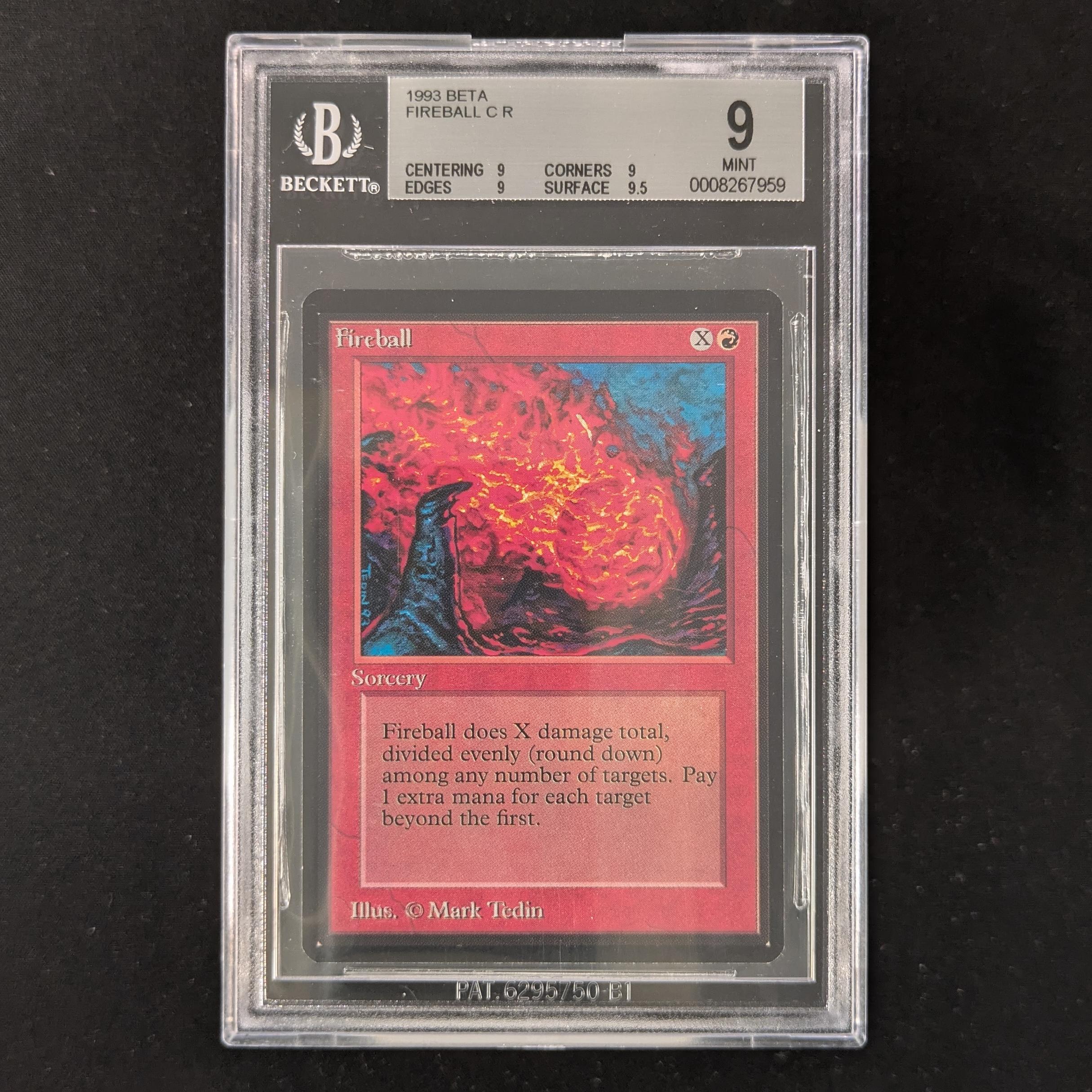 MTG Singles - Fireball - Beta - BGS 9 -