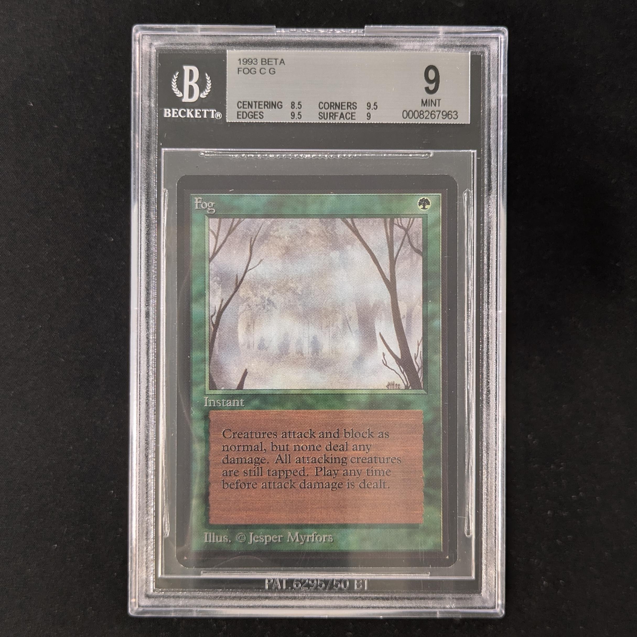 MTG Singles - Fog - Beta - BGS 9 -